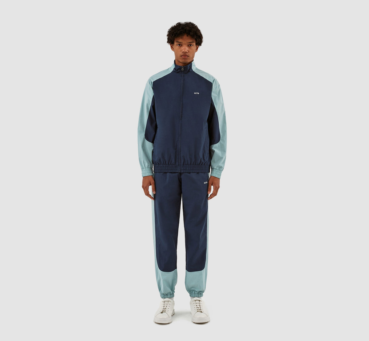 Veste Jordan Colorblock - Marine/Bleu clair
