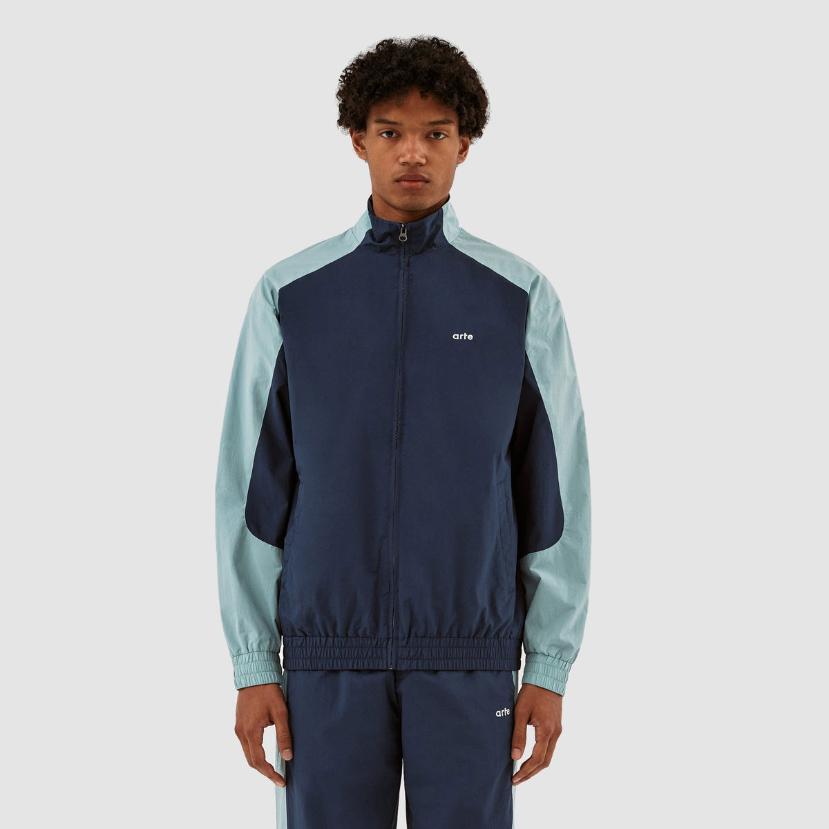 Veste Jordan Colorblock - Marine/Bleu clair