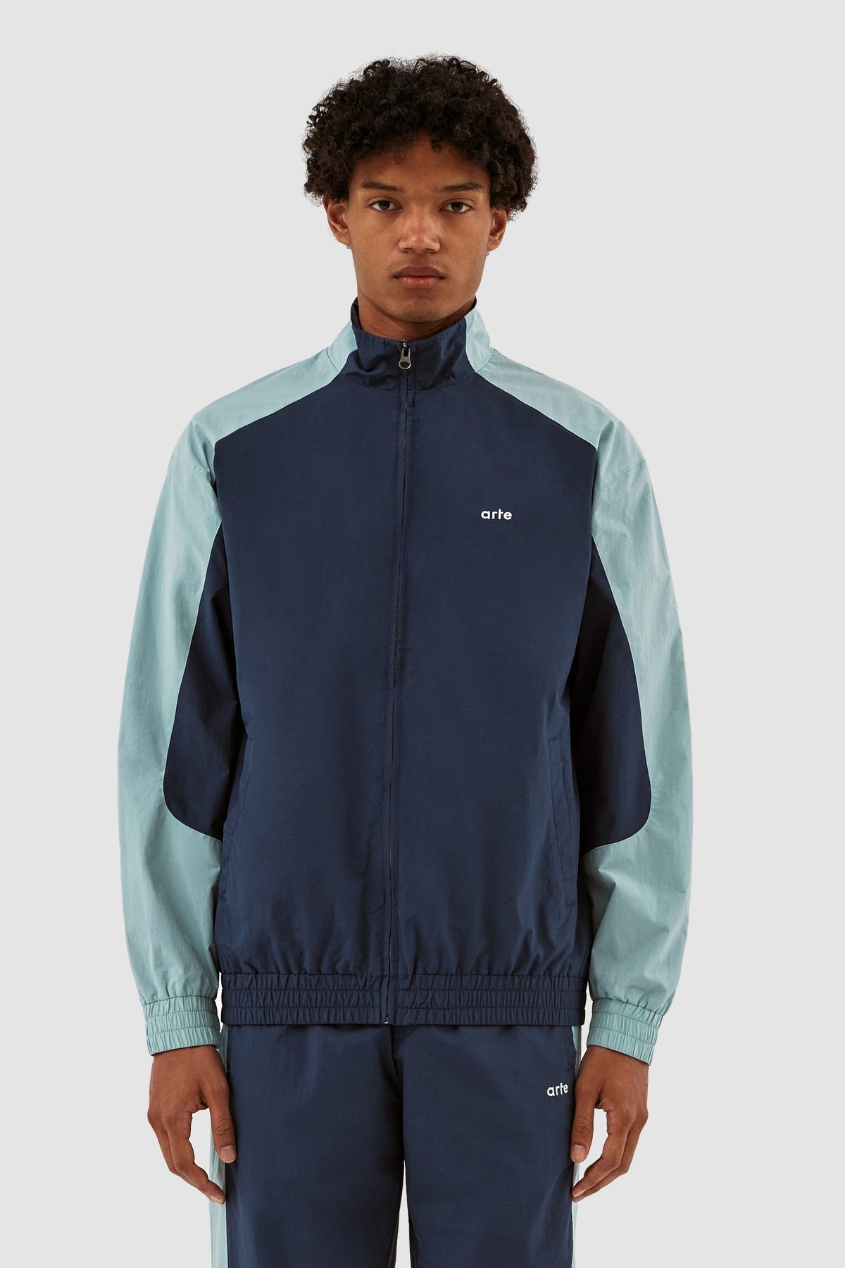 Veste Jordan Colorblock - Marine/Bleu clair