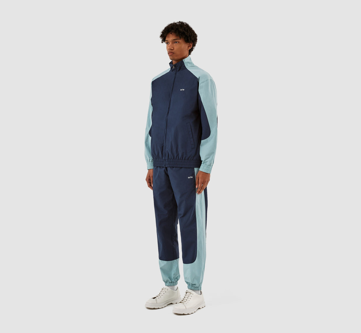 Veste Jordan Colorblock - Marine/Bleu clair