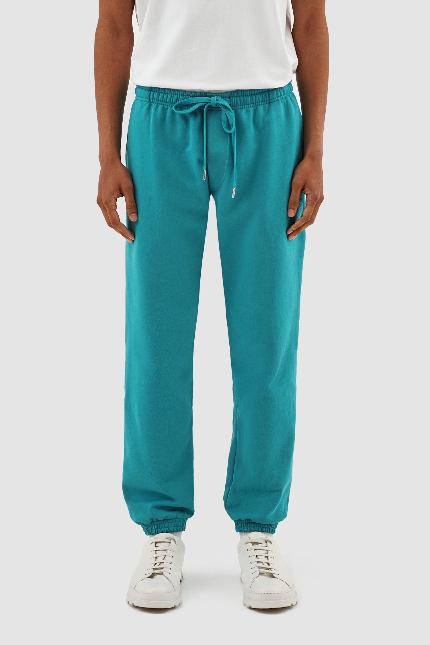 Pantalon avec logo en forme de cœur de Tristian - Bleu lac