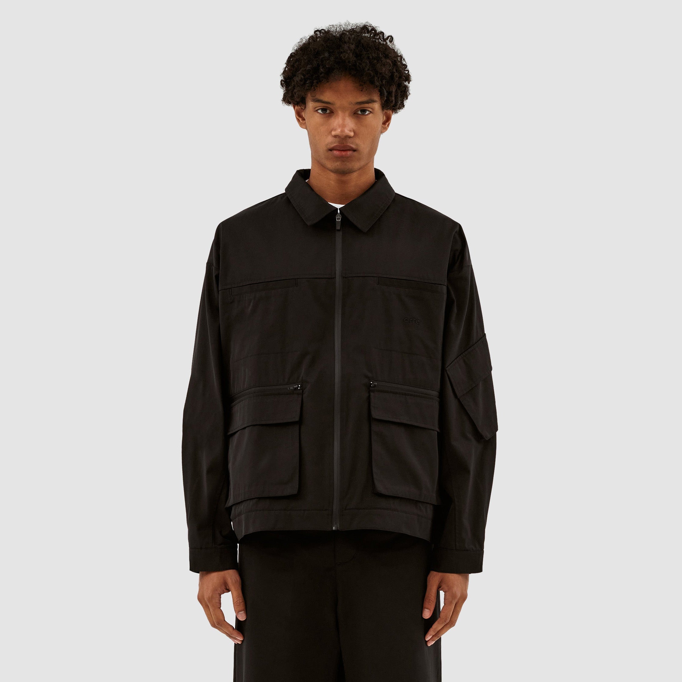 Veste Jack à double poche - Noir