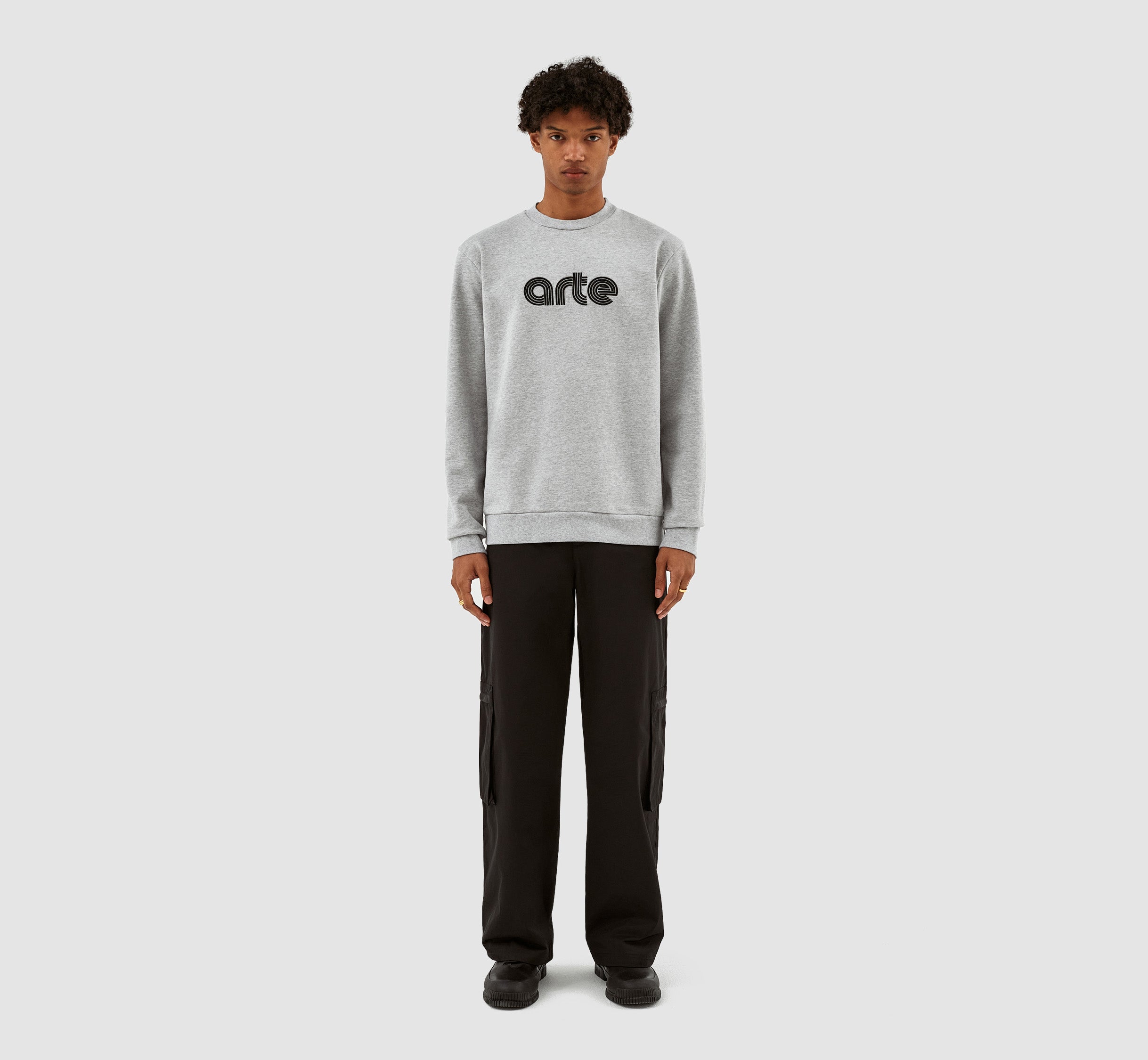 Conrad Embroi Crewneck - Gris
