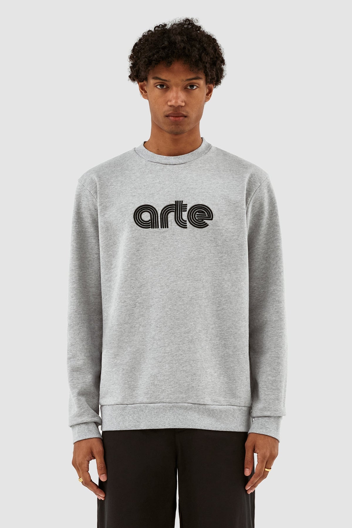 Conrad Embroi Crewneck - Gris