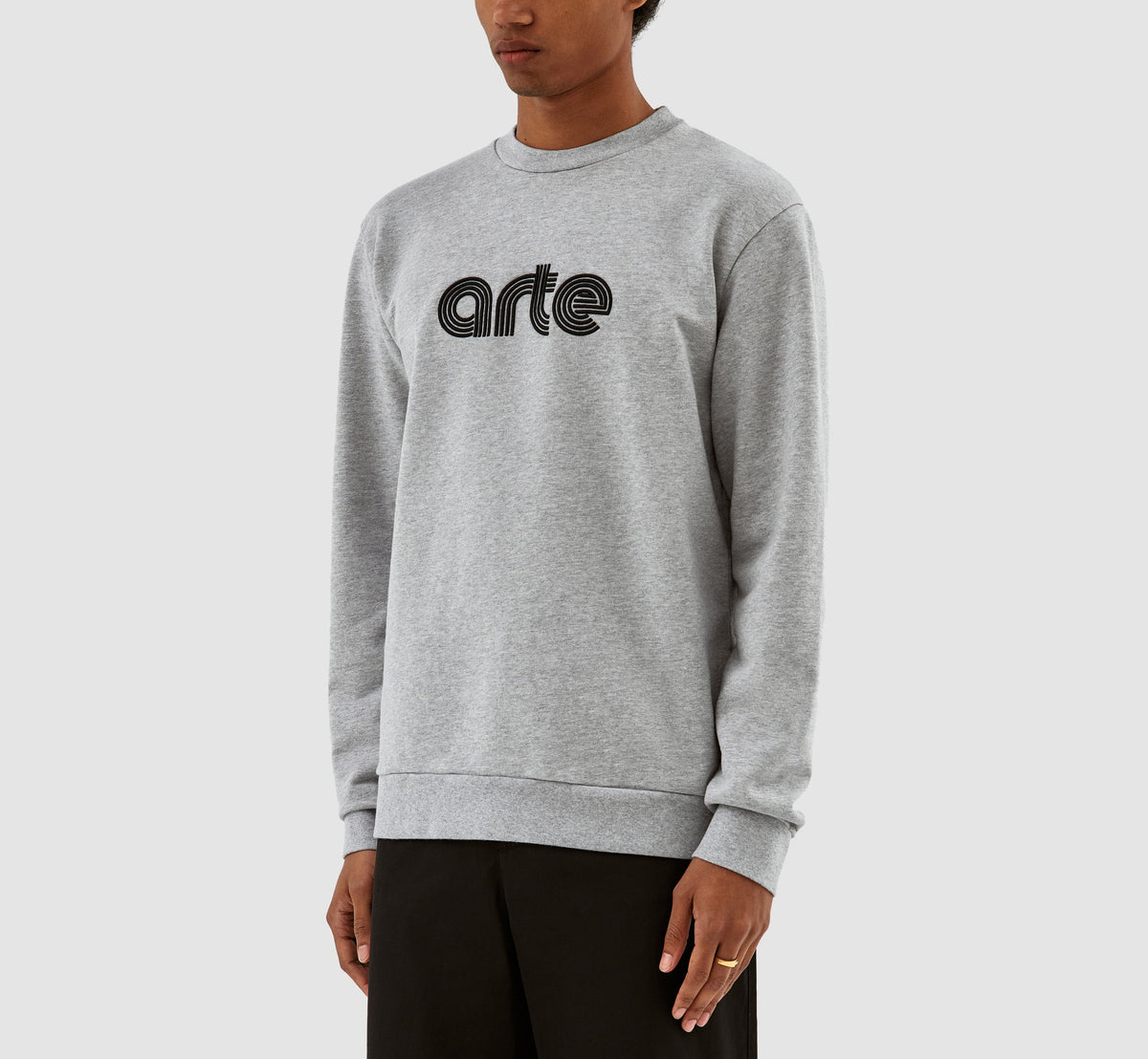 Conrad Embroi Crewneck - Gris