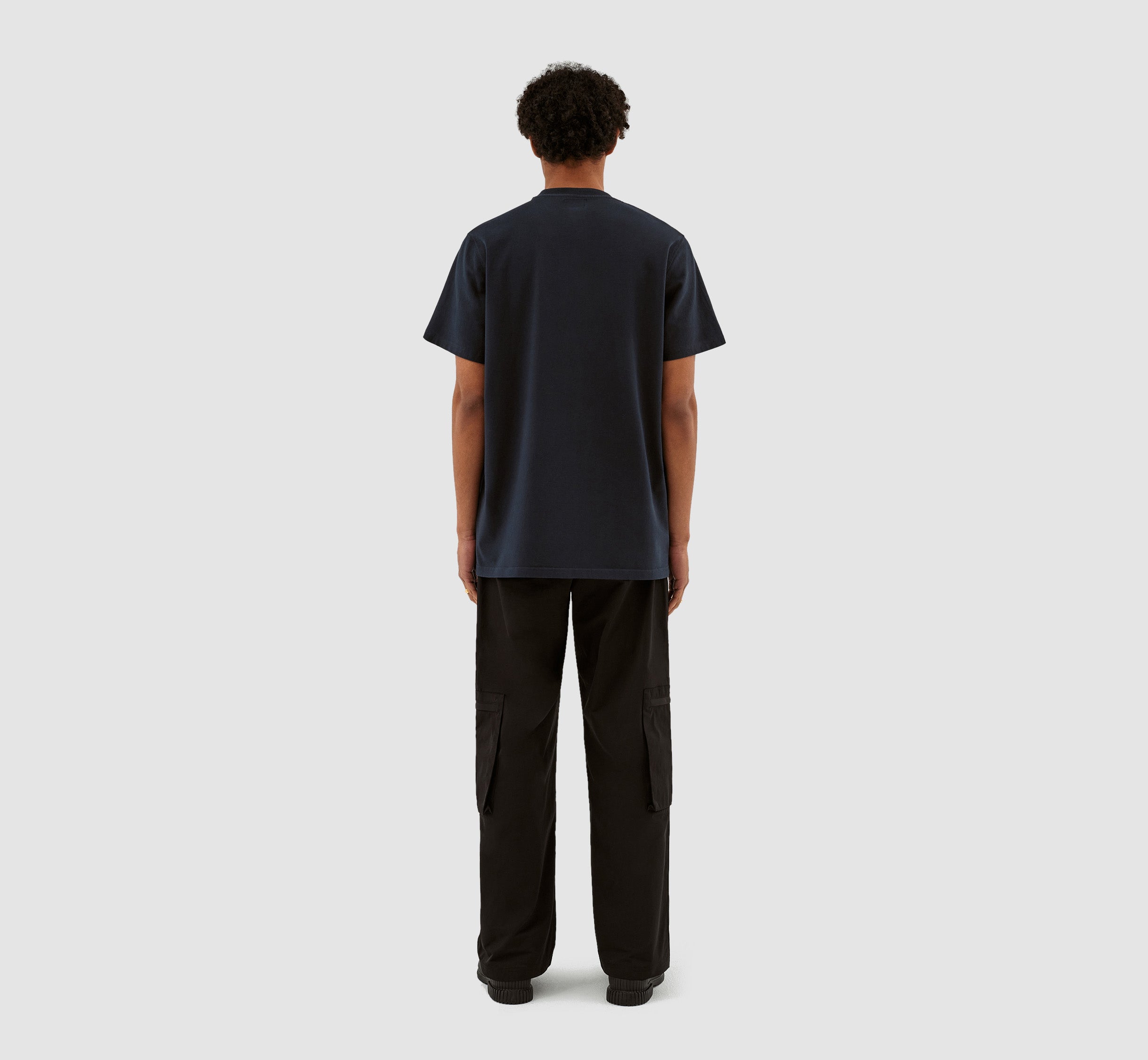 Taut Embroi Logo T-shirt - Marine