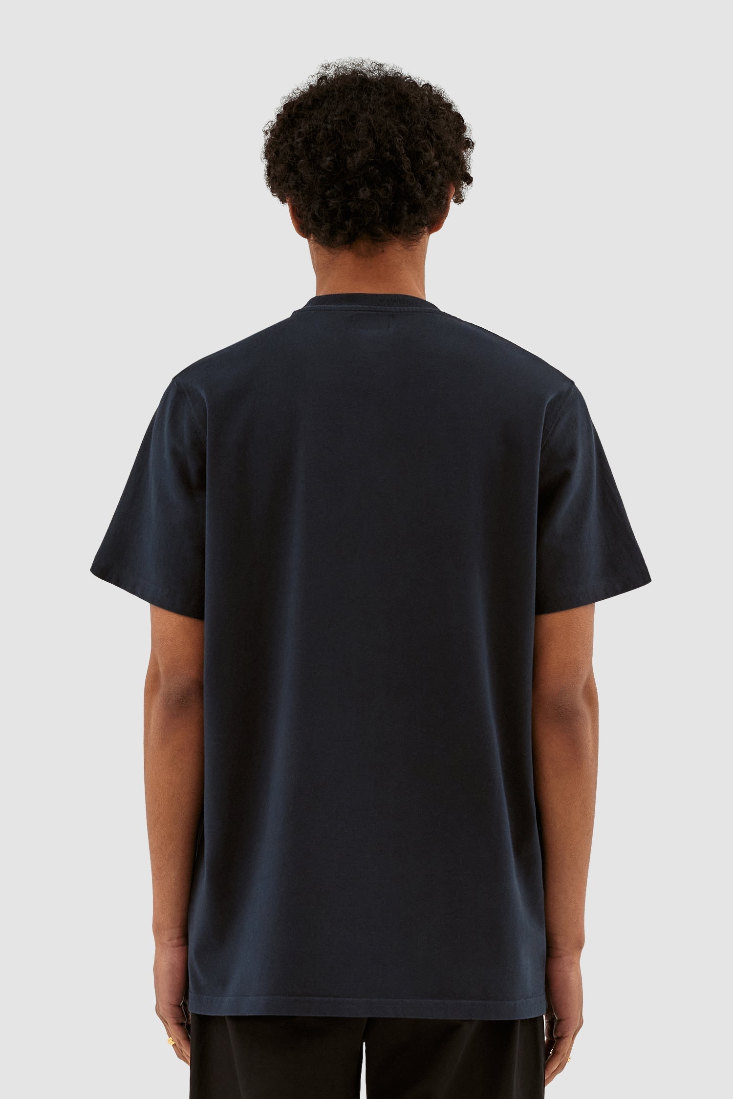 Taut Embroi Logo T-shirt - Marine