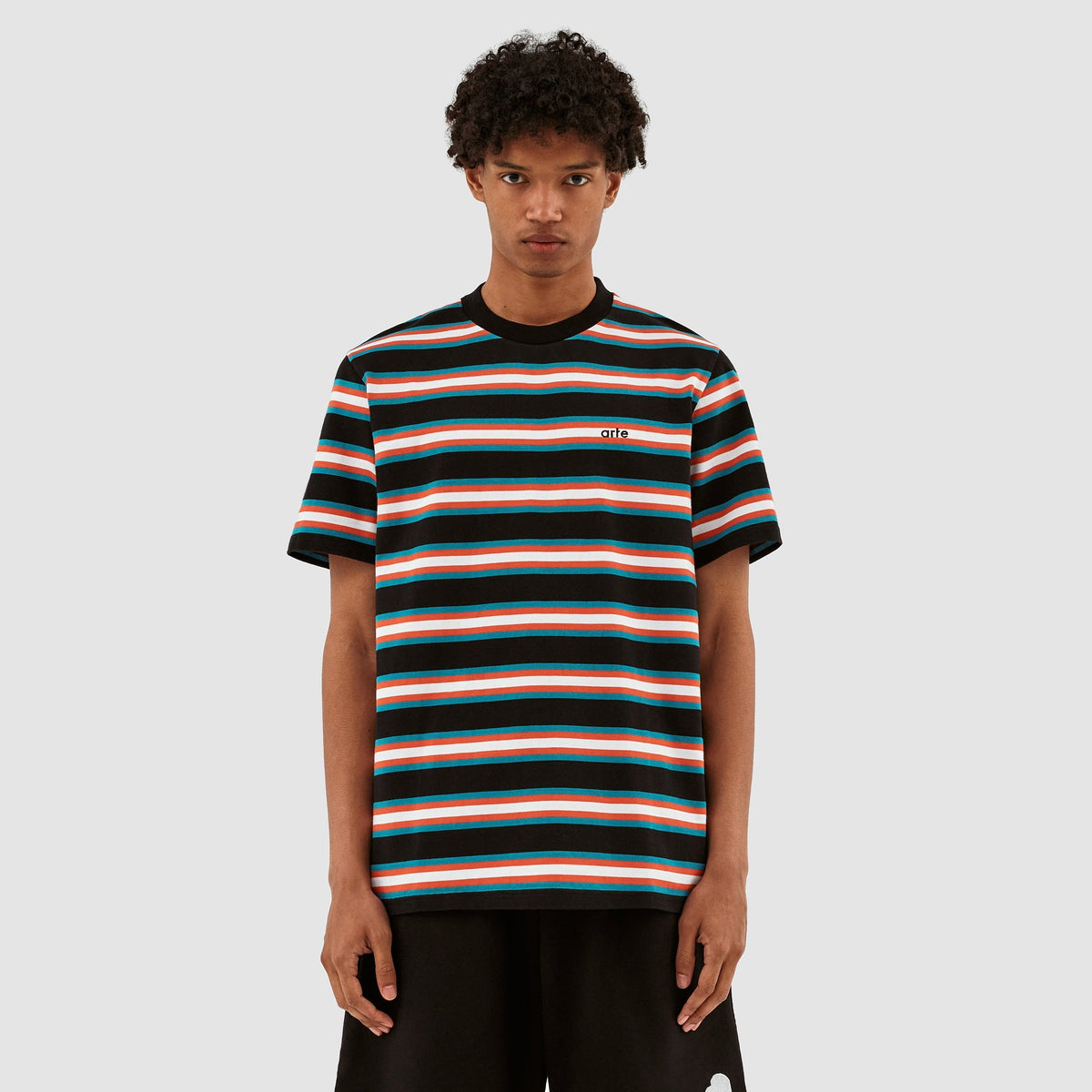 T-shirt rayé Téry - Noir