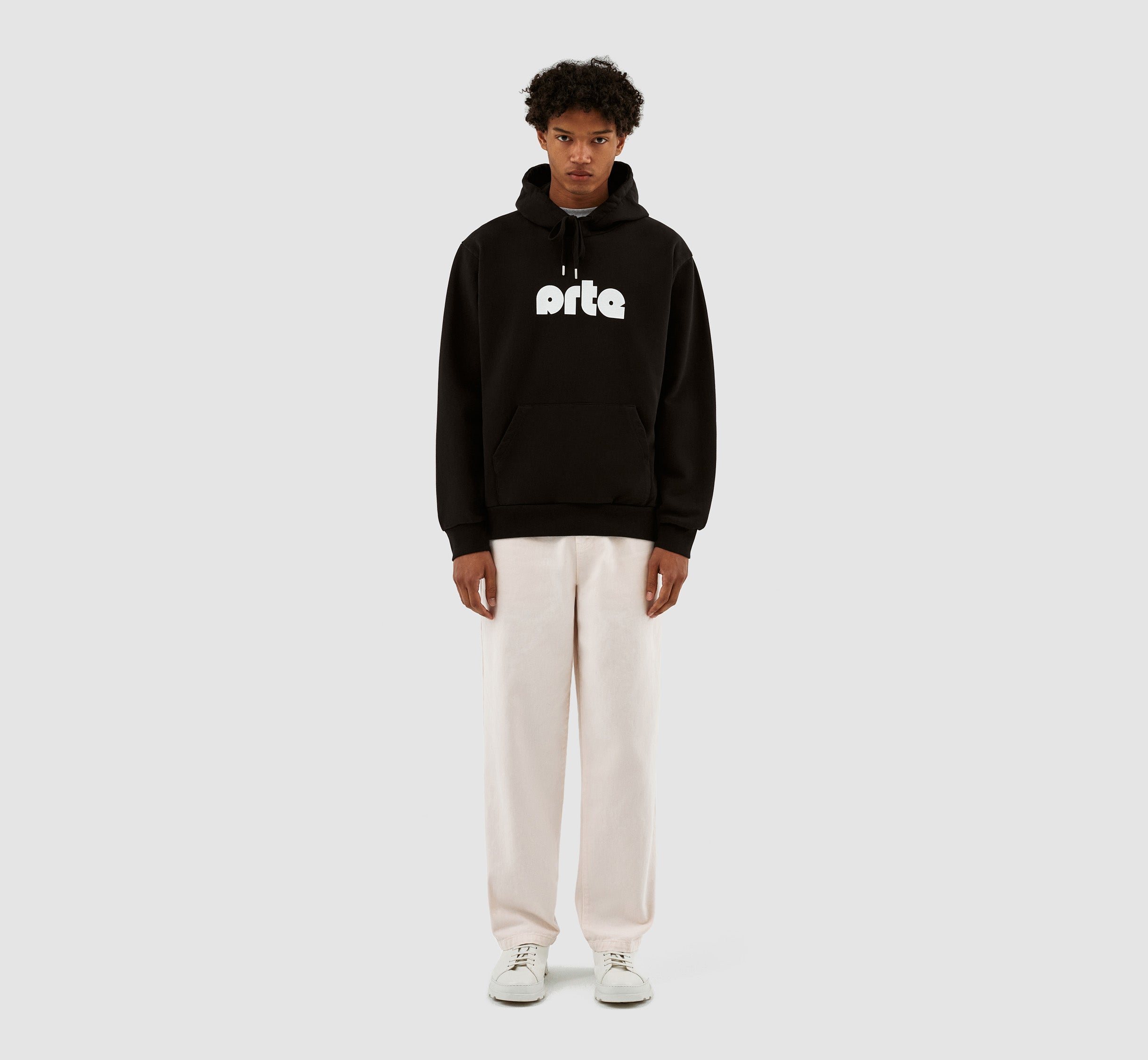 Hannes Bau Hoodie Logo - Noir