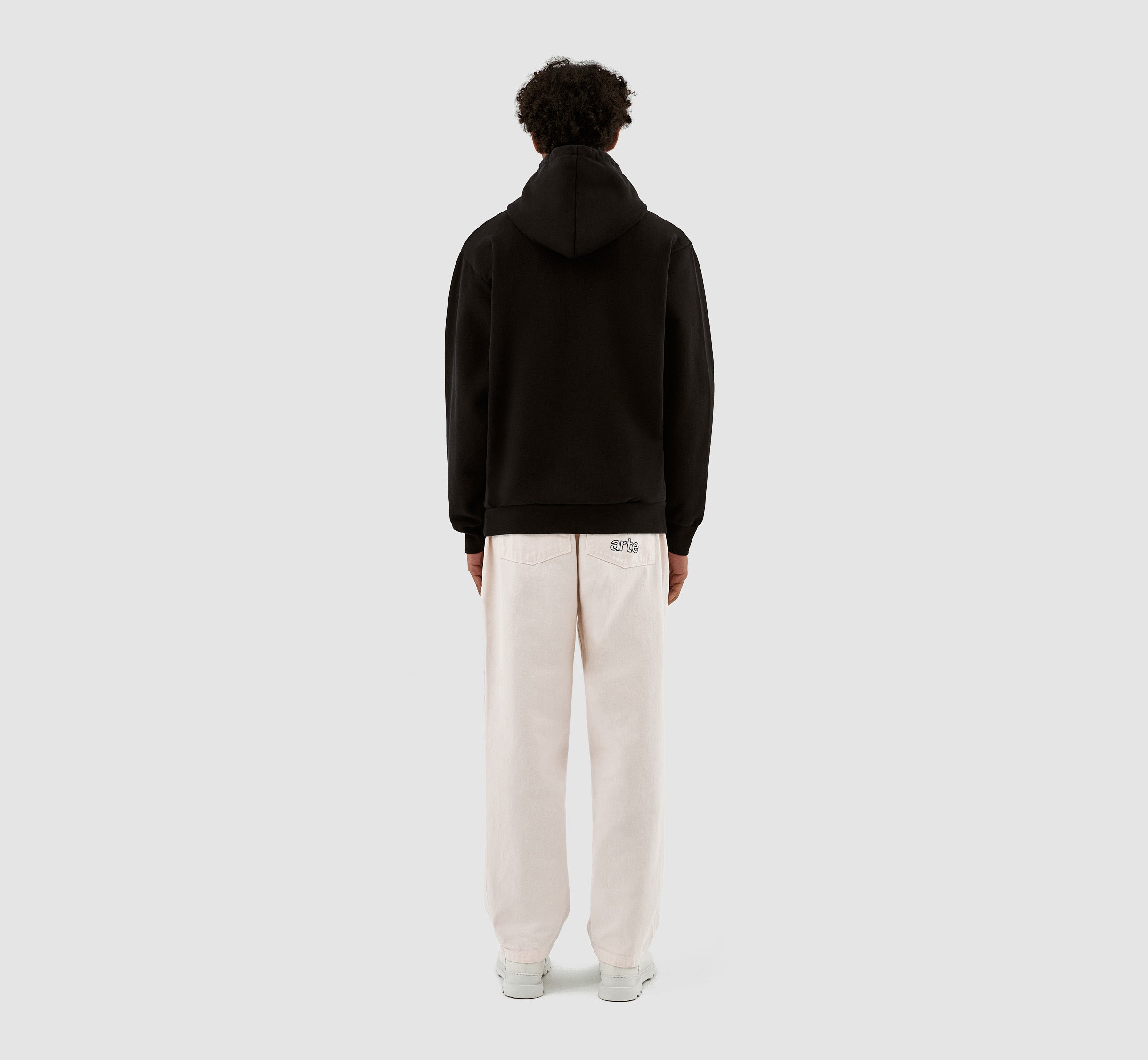 Hannes Bau Hoodie Logo - Noir