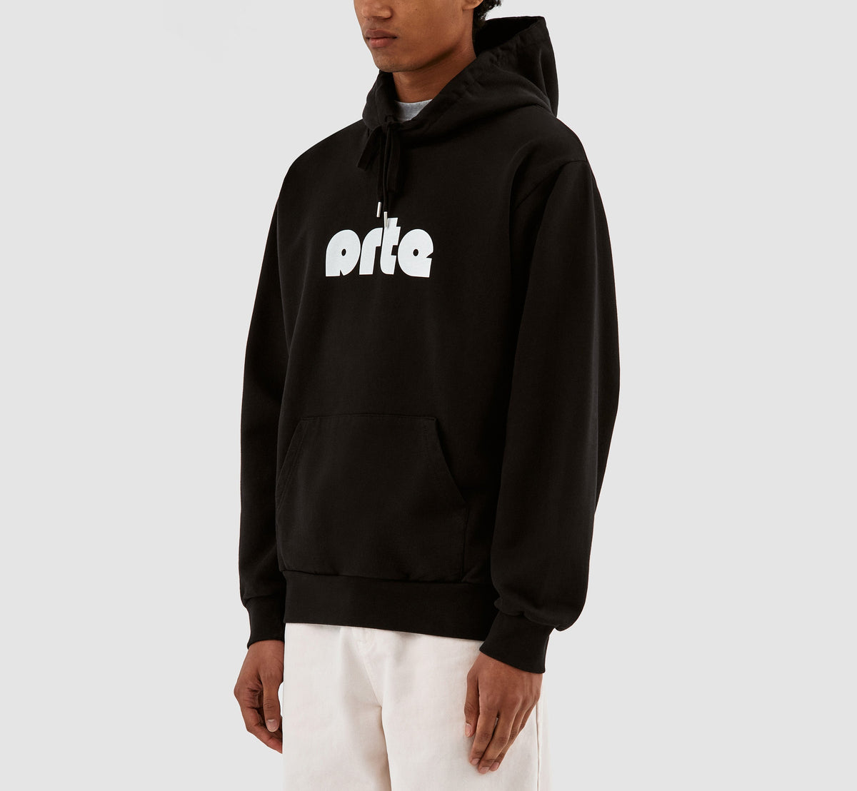 Hannes Bau Hoodie Logo - Noir