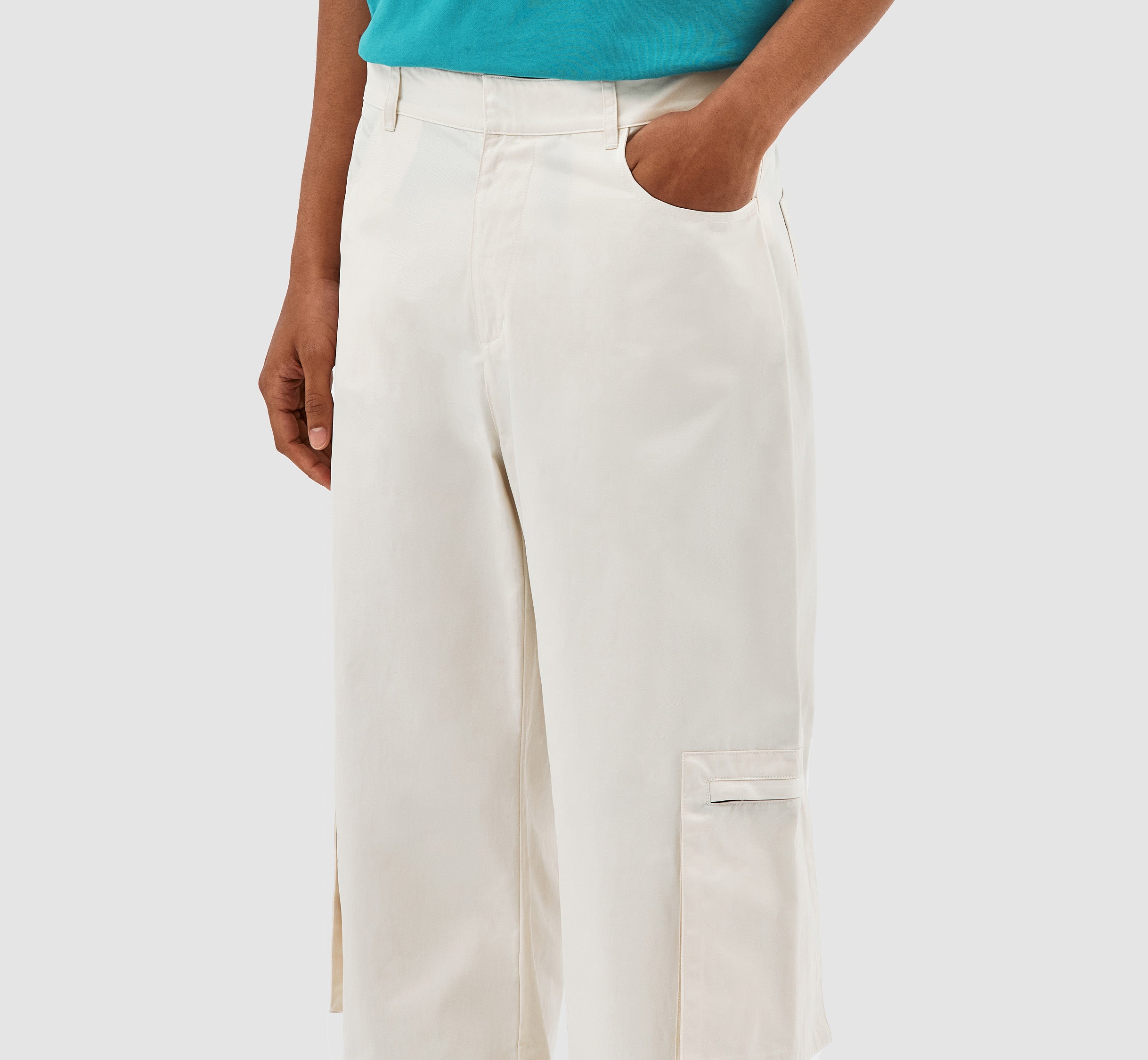 Pantalon à double poche Patrick - Crème