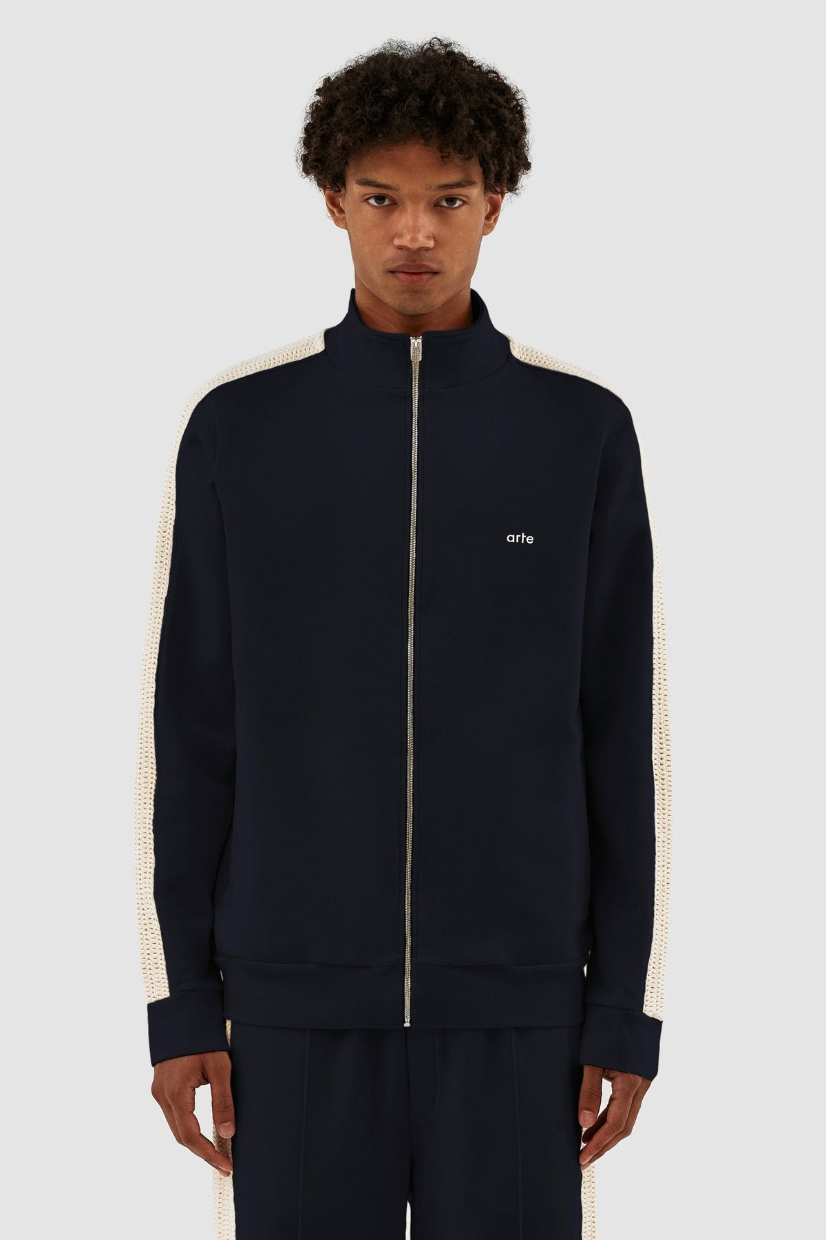 Veste en dentelle Jonas - Marine