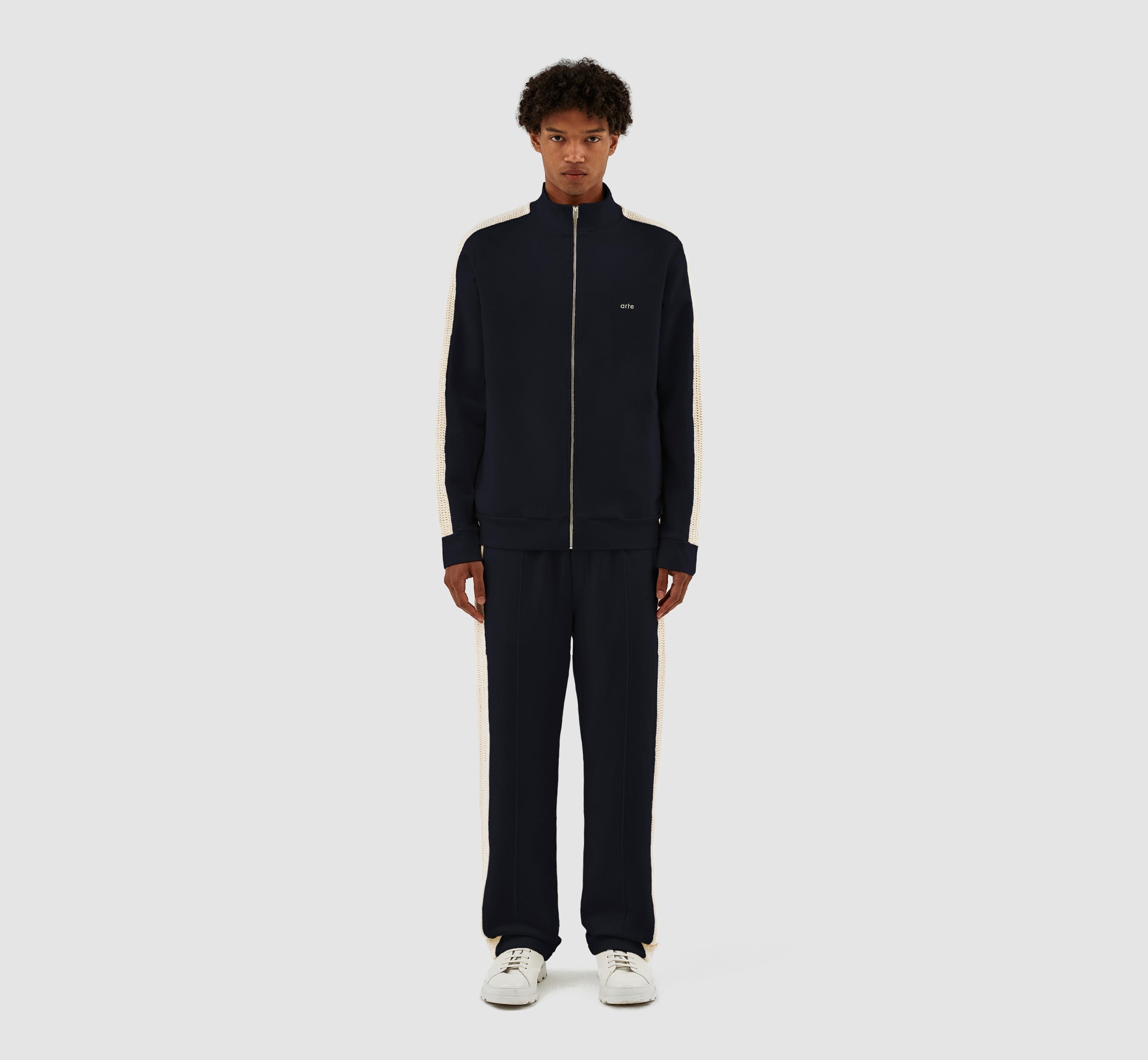 Veste en dentelle Jonas - Marine
