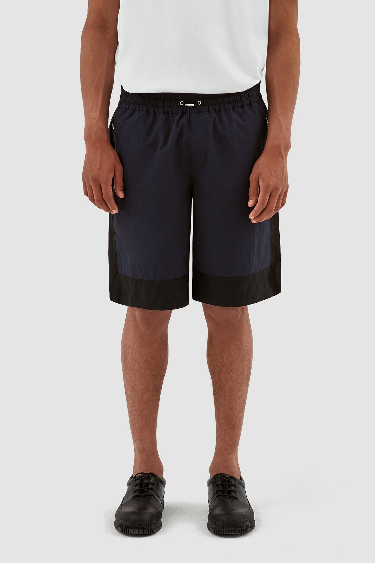 Short contrasté Steiner - Noir/Marine