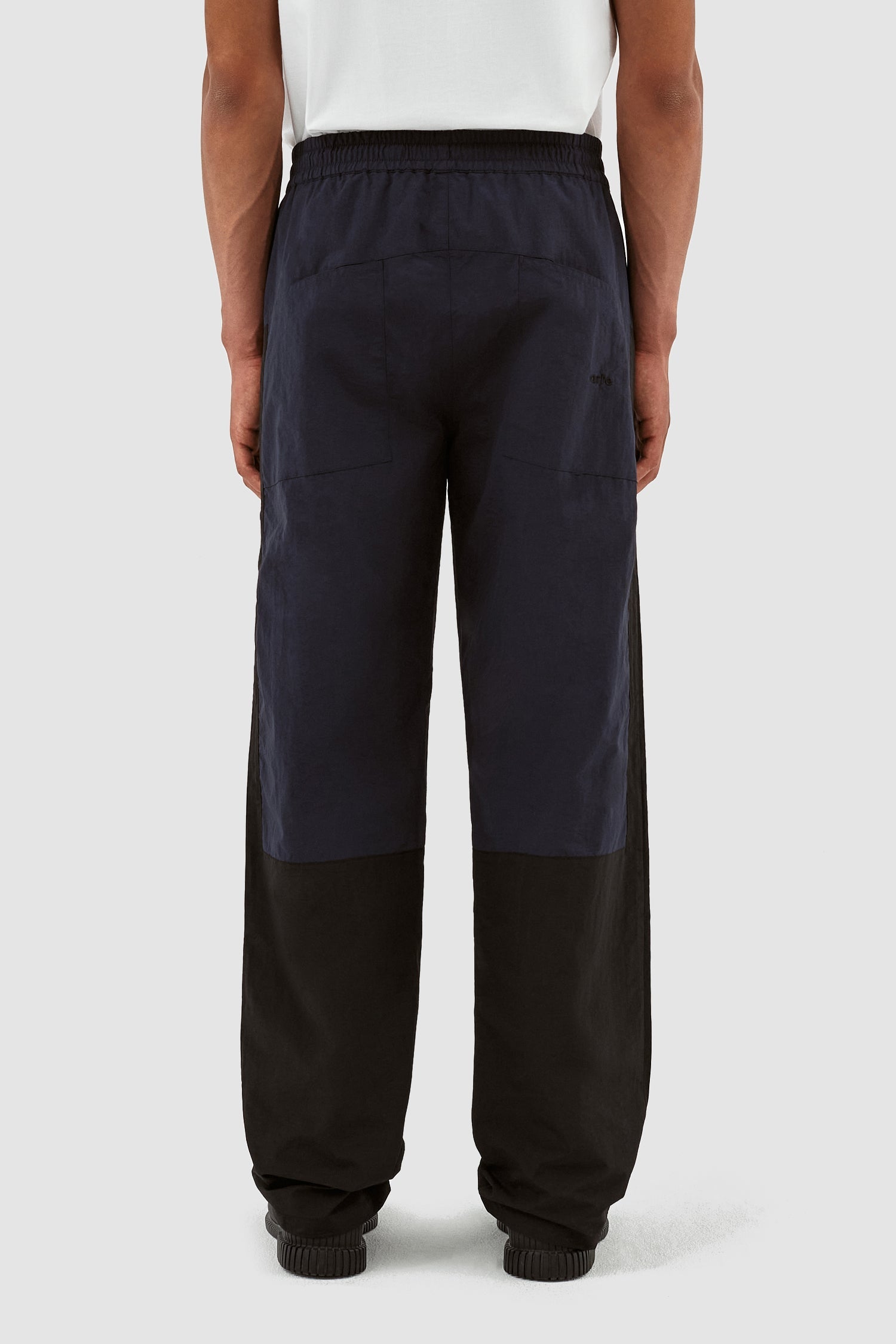 Pantalon Jeremy contrasté - Noir/Marine