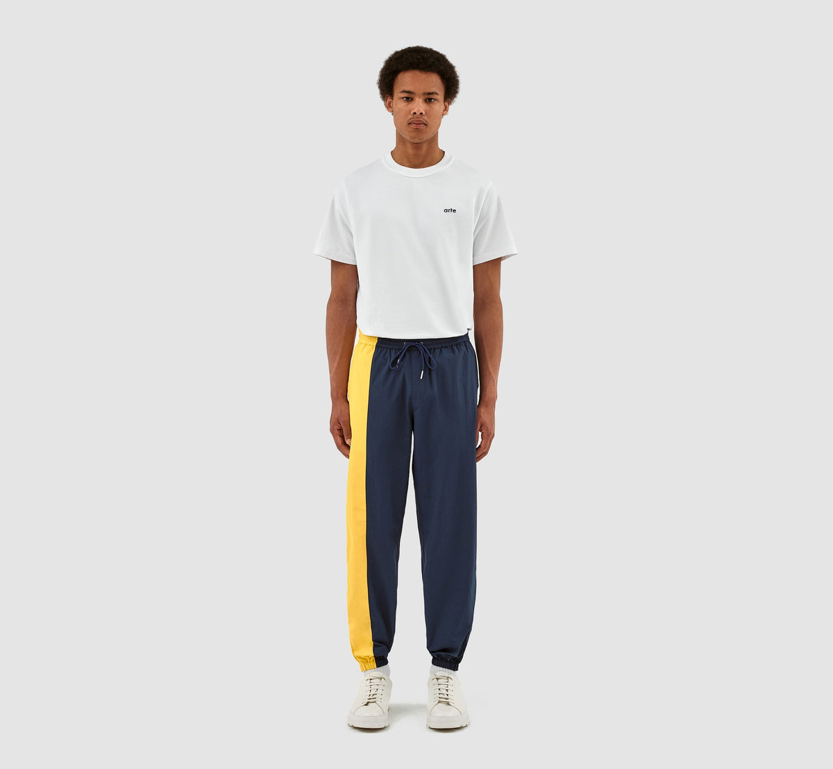 Pantalon Jordan Side - Marine/Jaune