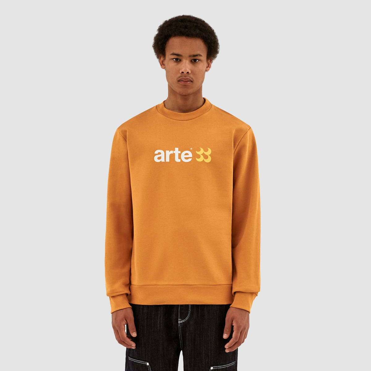 Conrad SS23 Logo Crewneck - Inca Gold