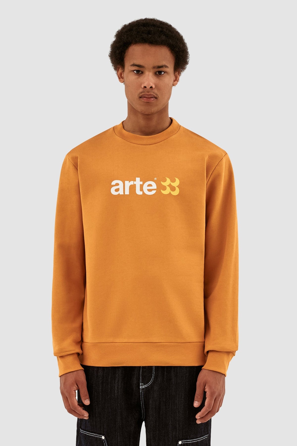 Conrad SS23 Logo Crewneck - Inca Gold