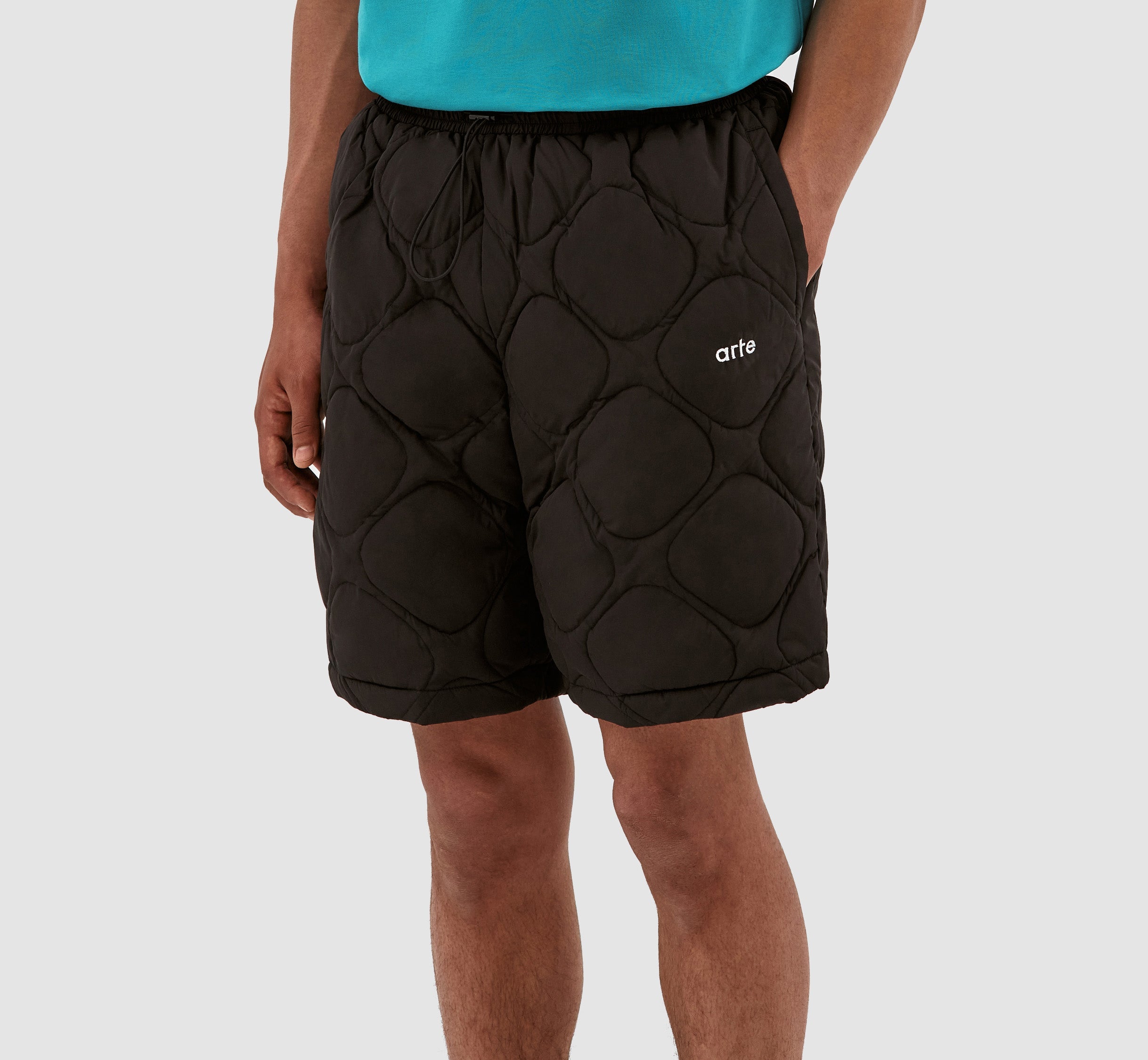 Short matelassé Steiner - Noir