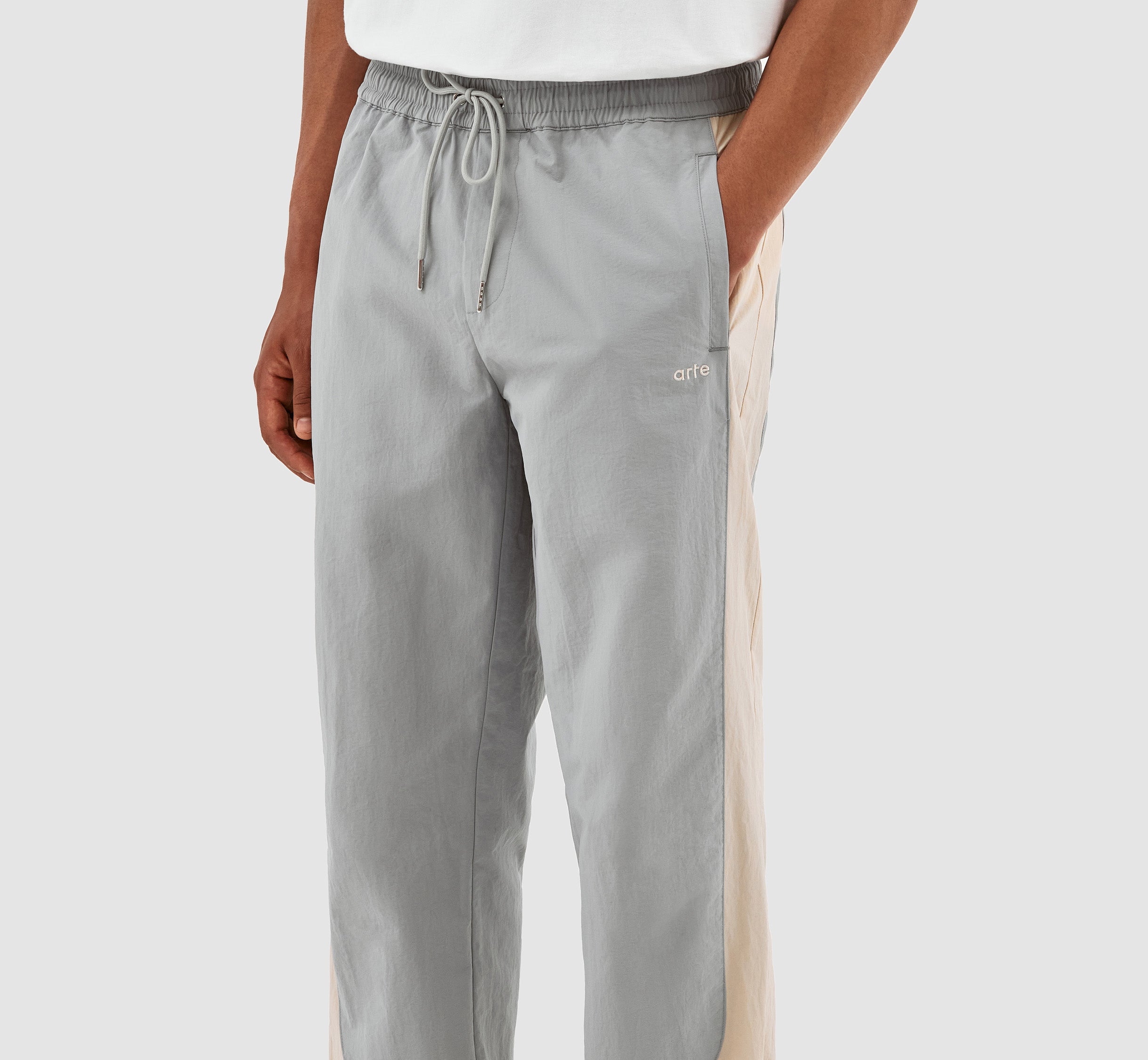 Pantalon Jordan Contrast - Crème/Gris