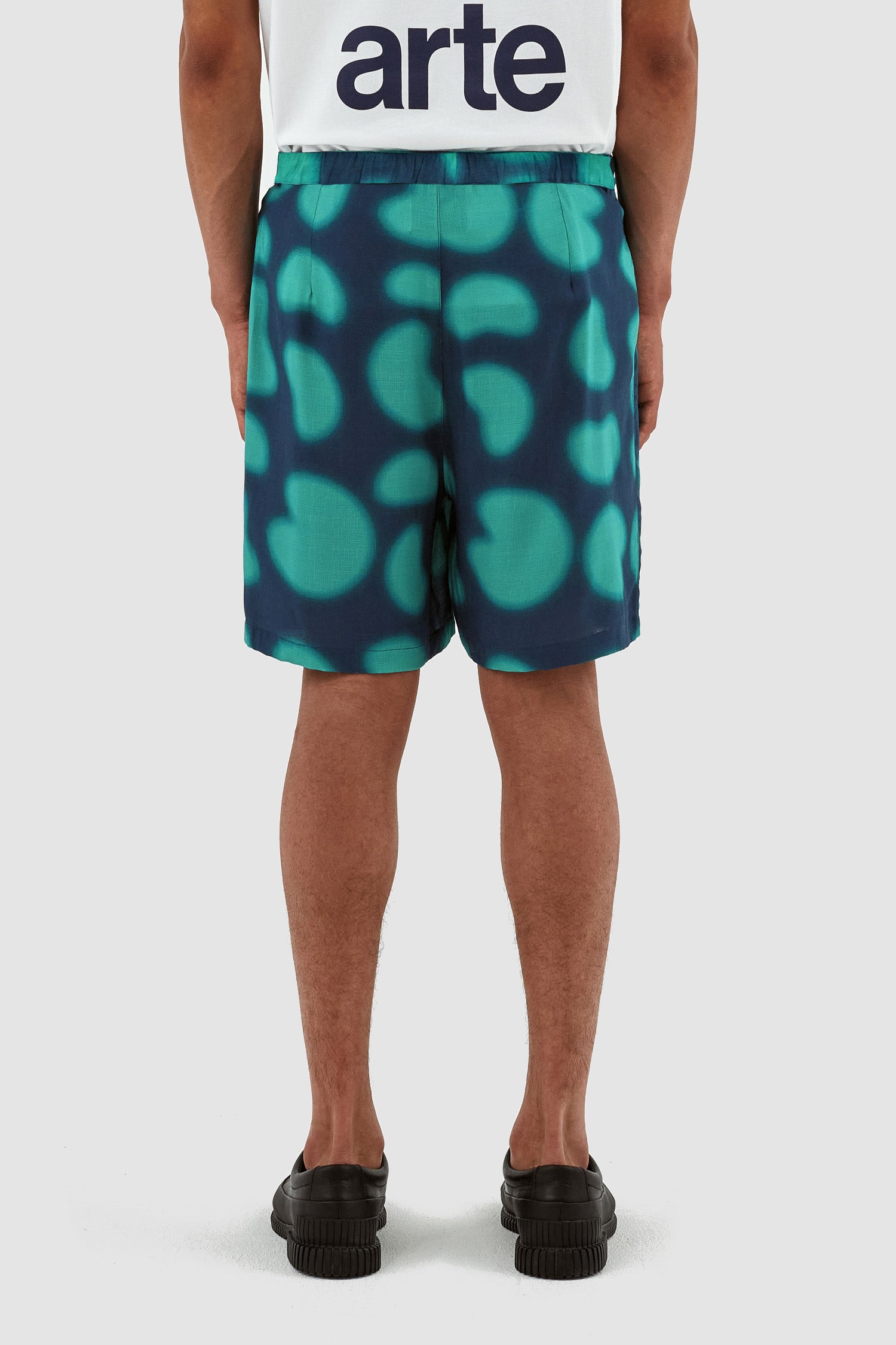 Short imprimé Stolp - Marine/Vert