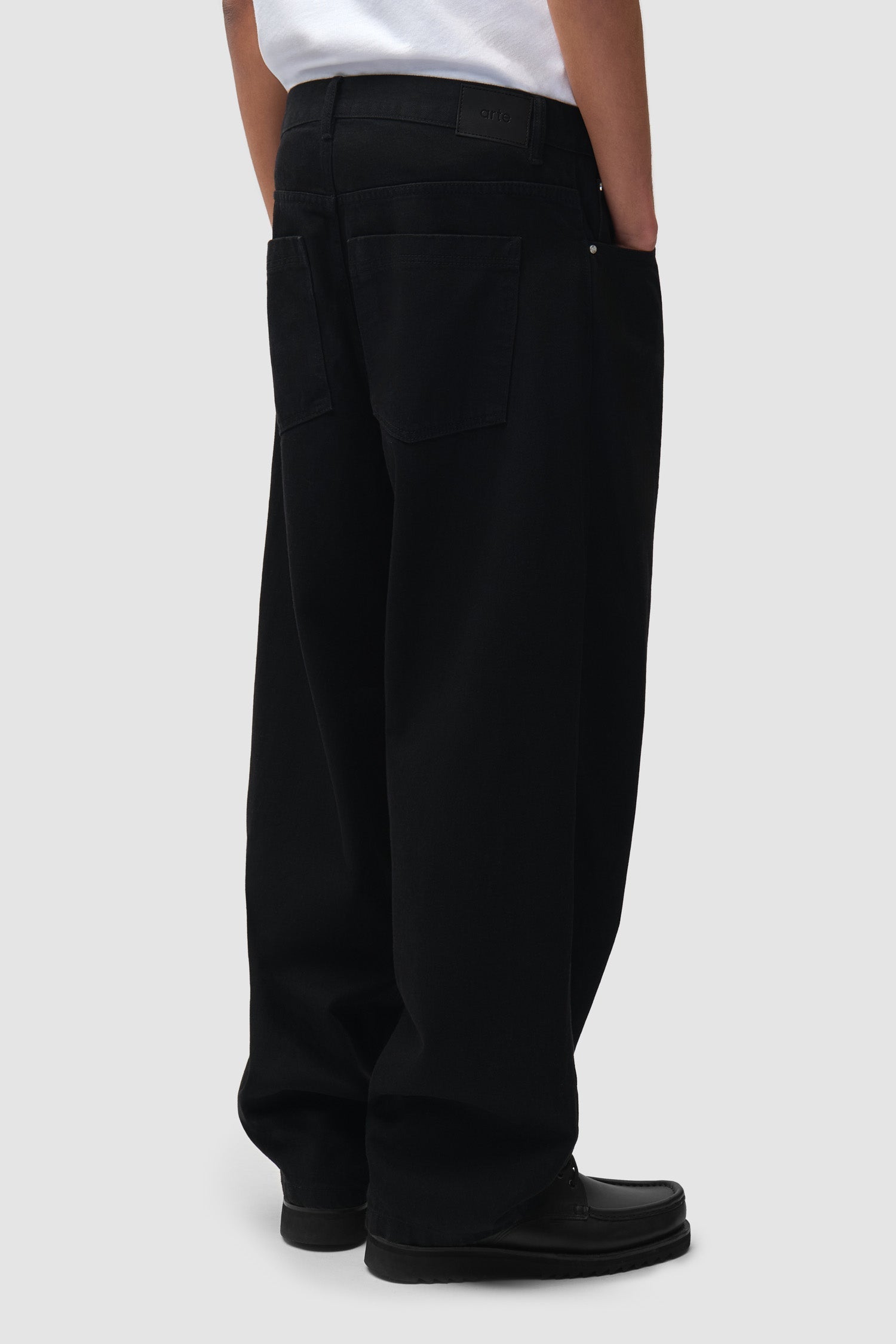 Pantalon en denim Ease - Denim noir