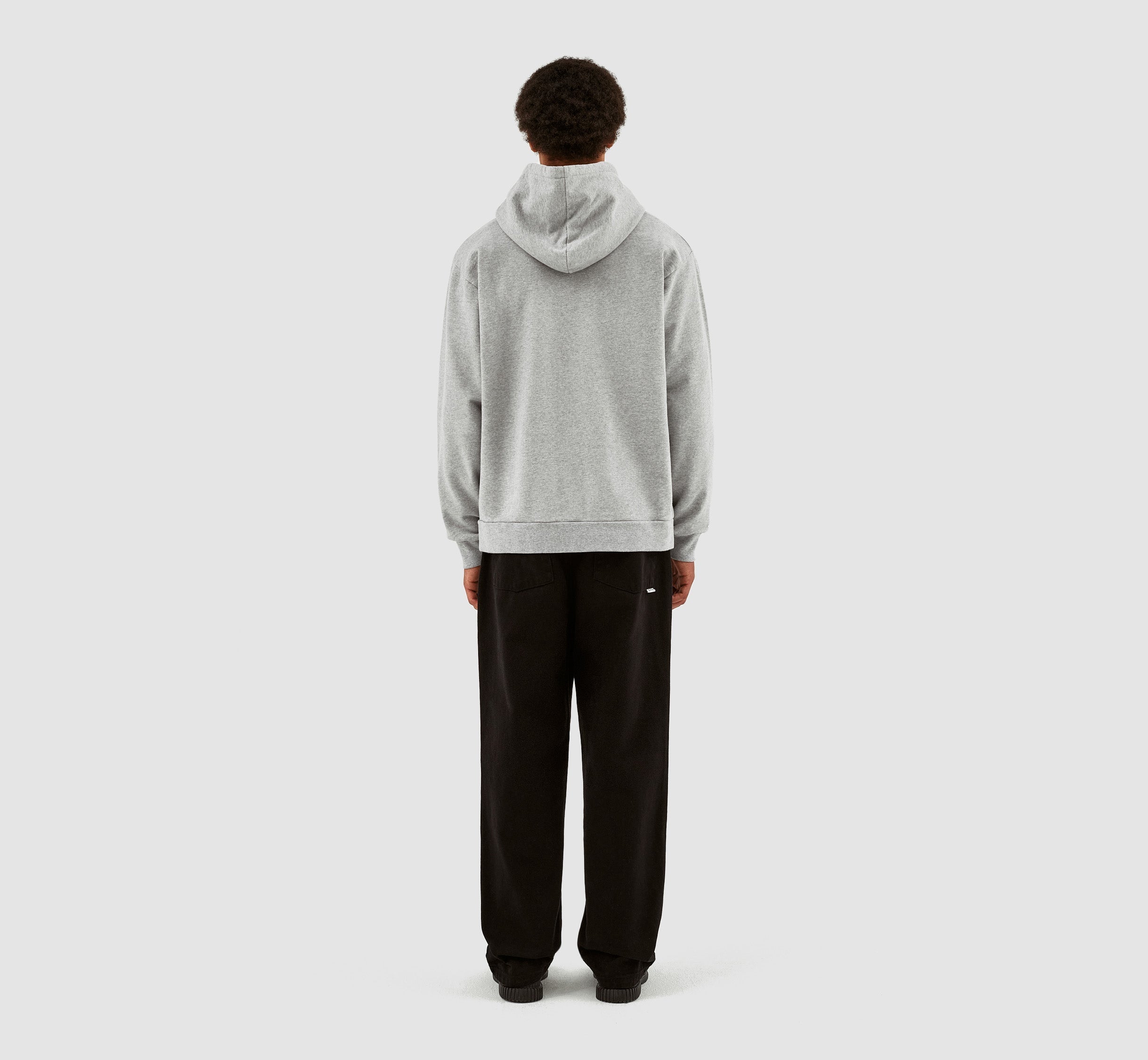 Sweat à capuche avec logo Harris - Gris