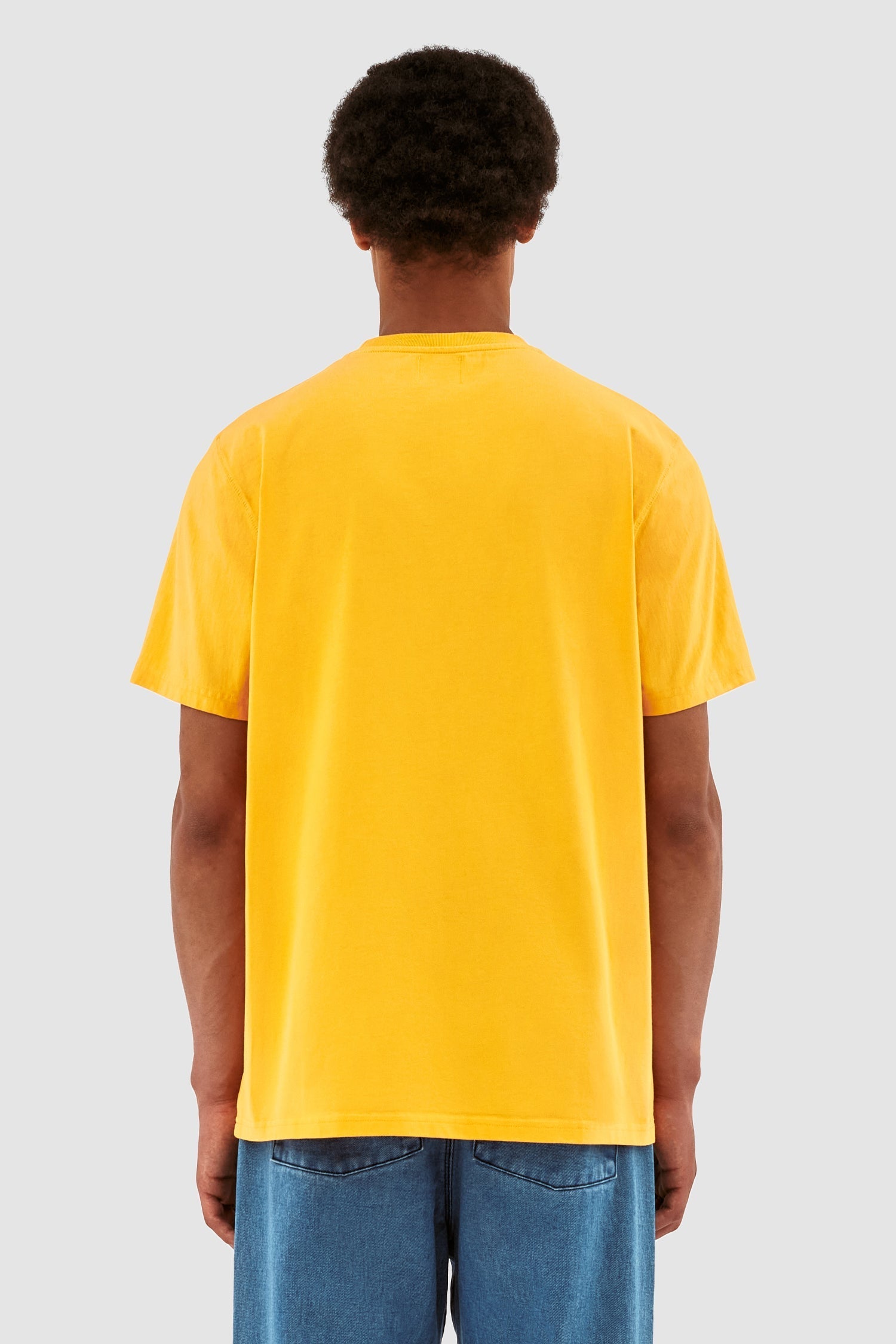 T-shirt avec logo en bloc Turner - Jaune