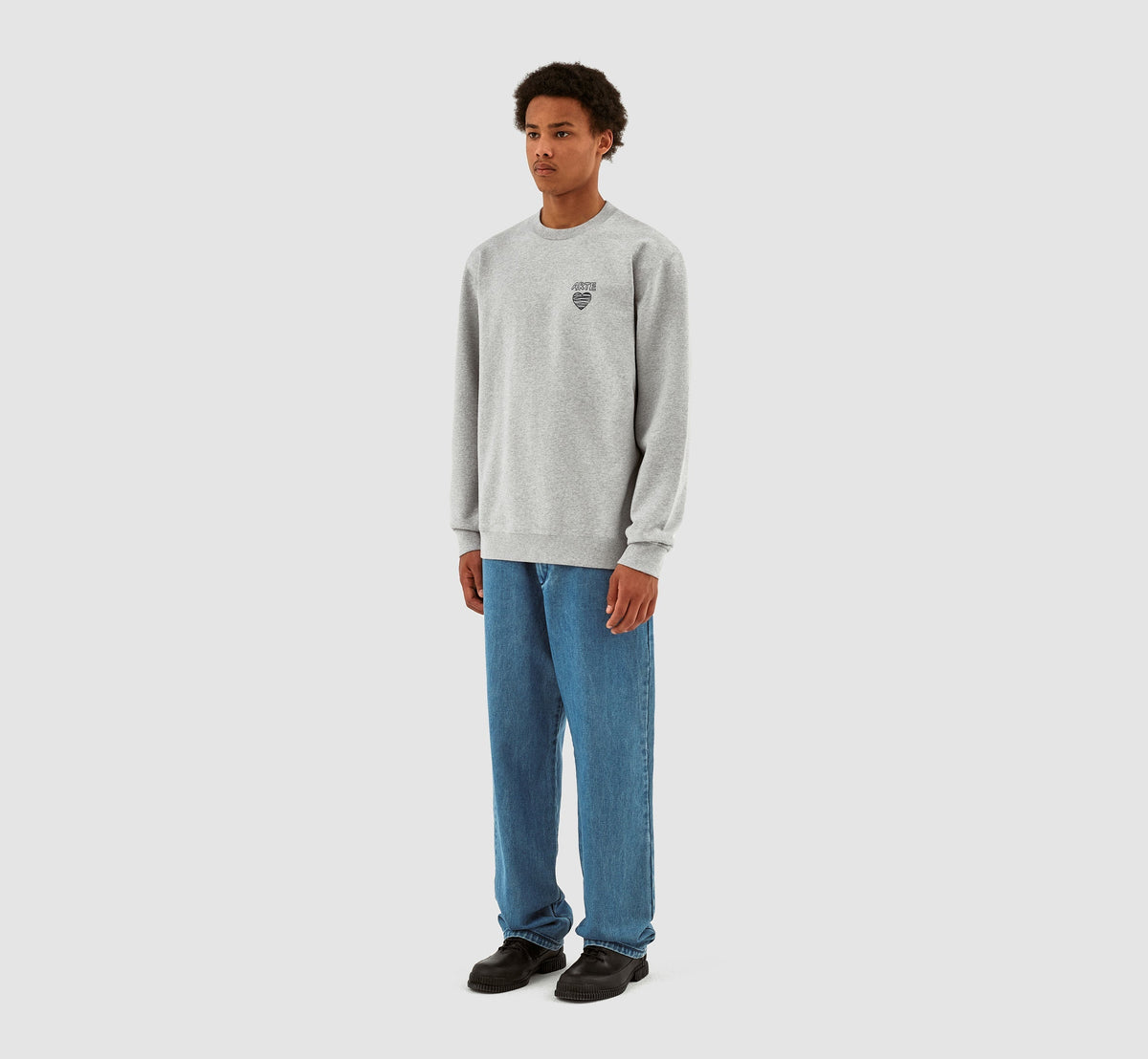 Clarck Scribble Crewneck - Gris