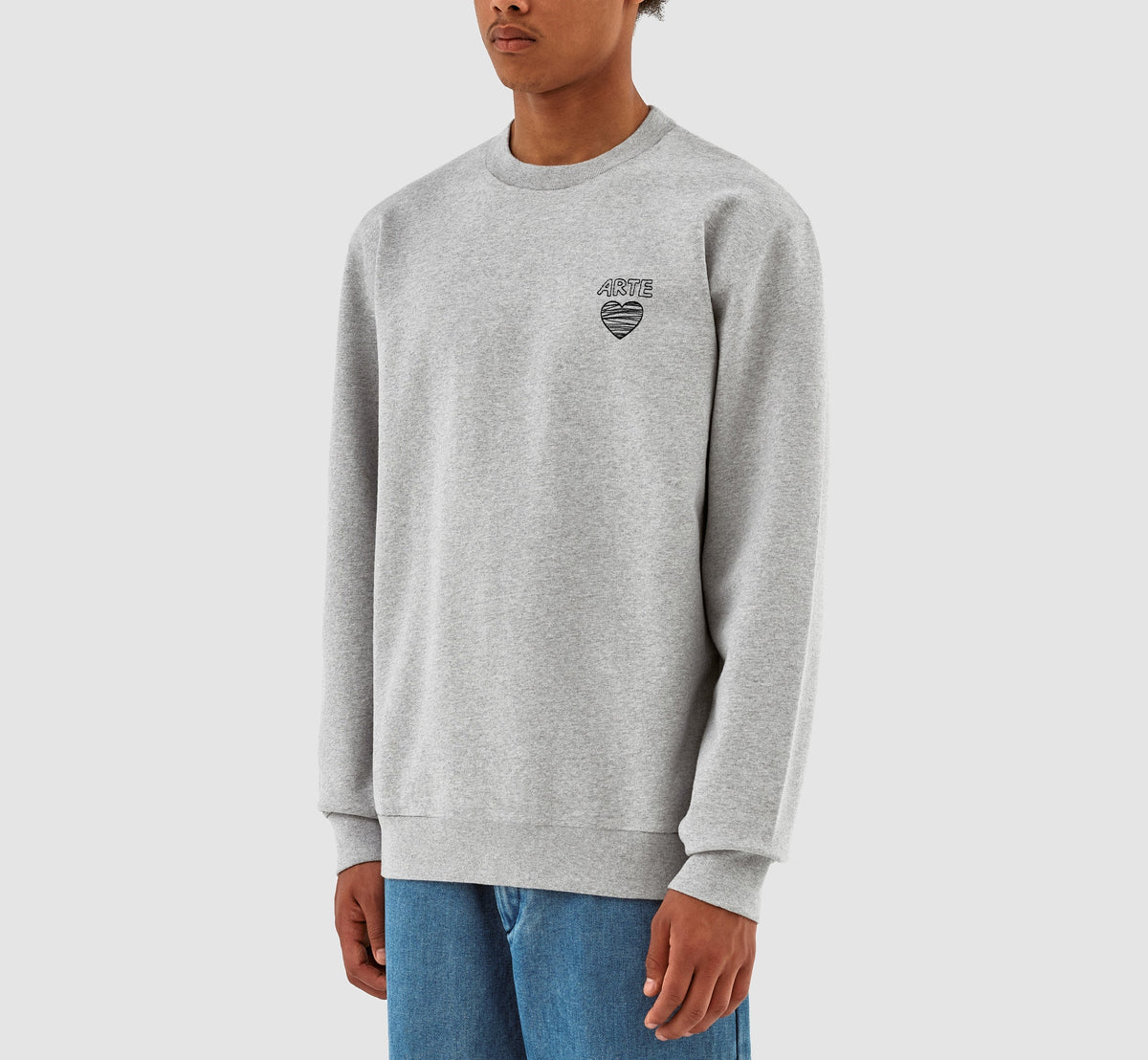 Clarck Scribble Crewneck - Gris
