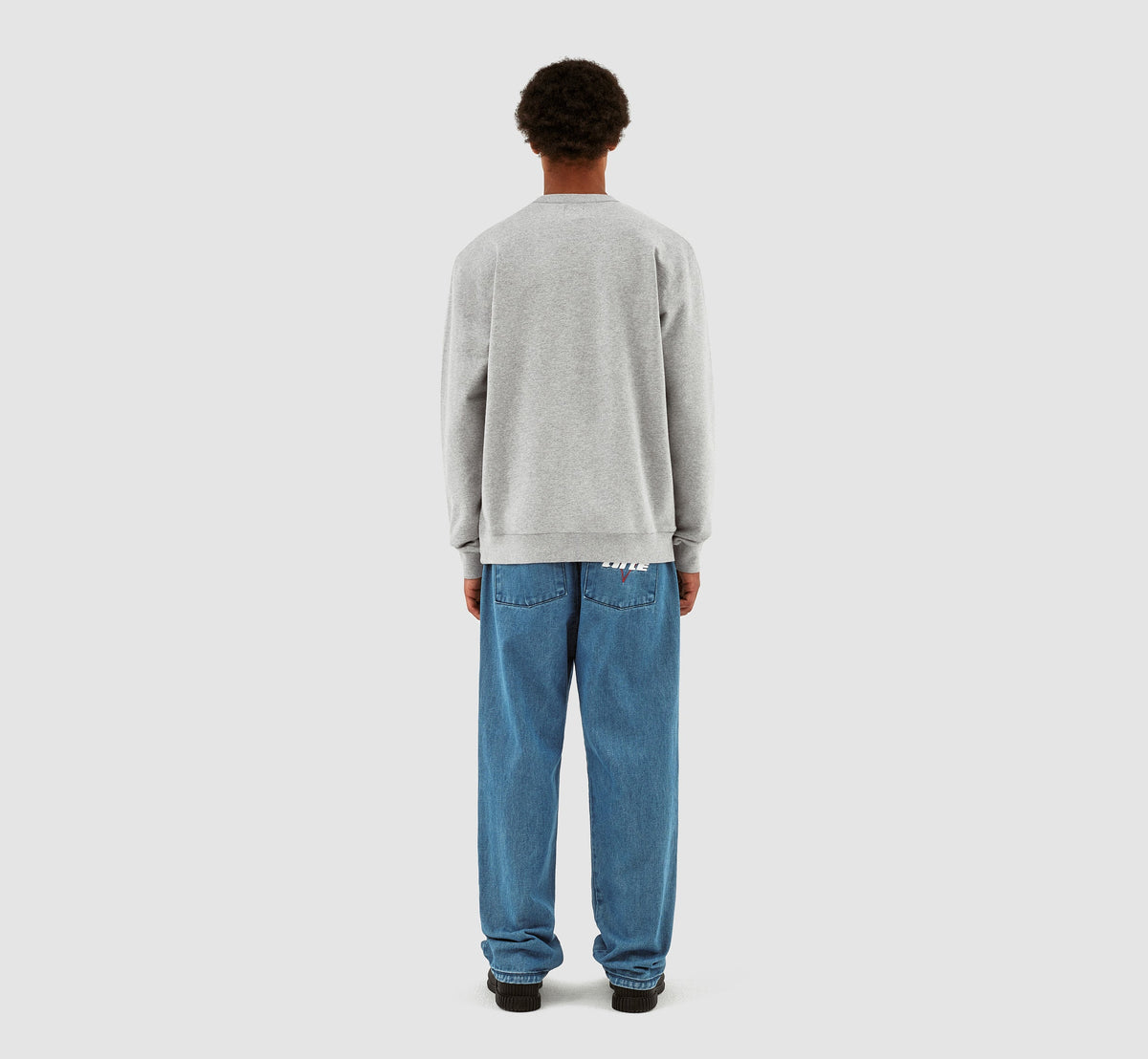 Clarck Scribble Crewneck - Gris