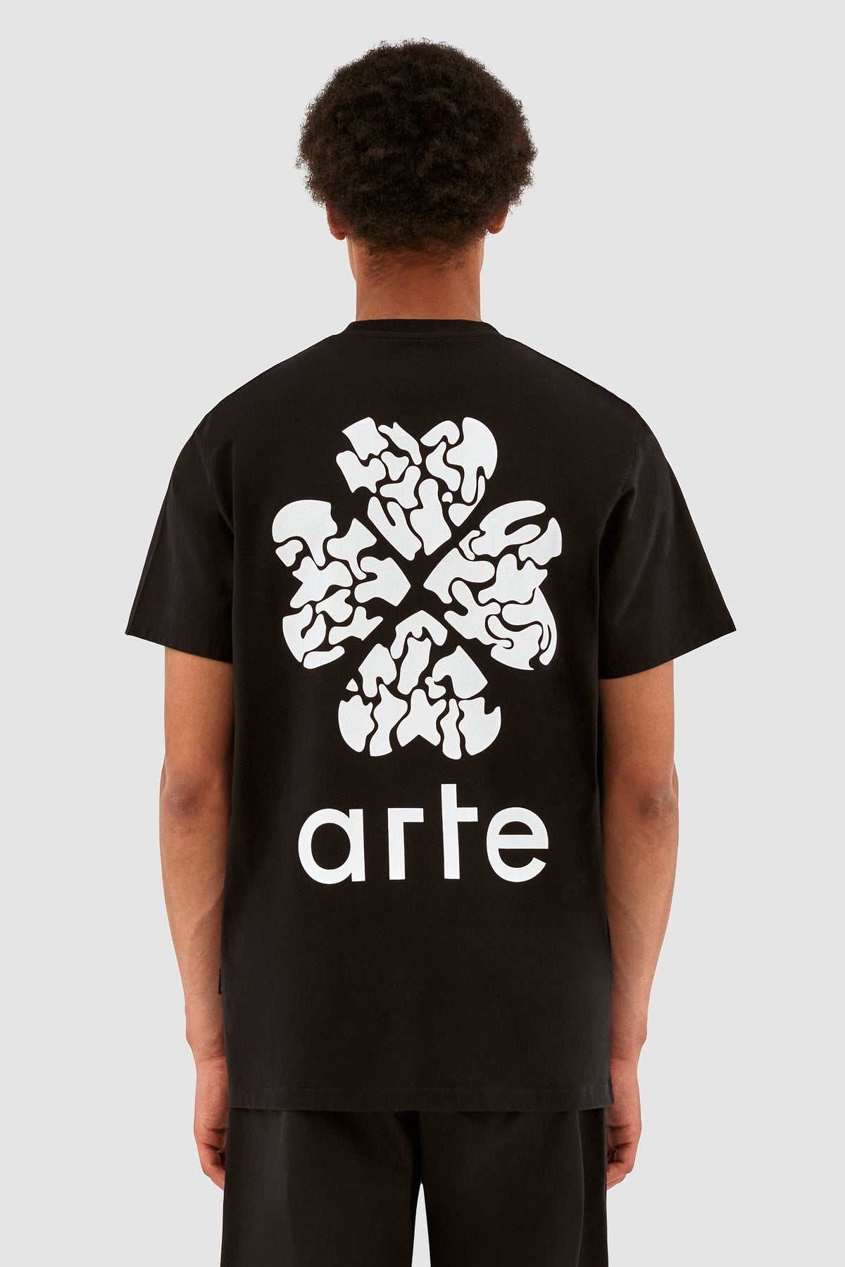 T-shirt Turner Back Destruct - Noir
