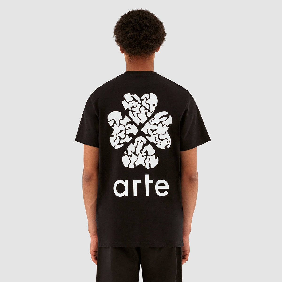 T-shirt Turner Back Destruct - Noir