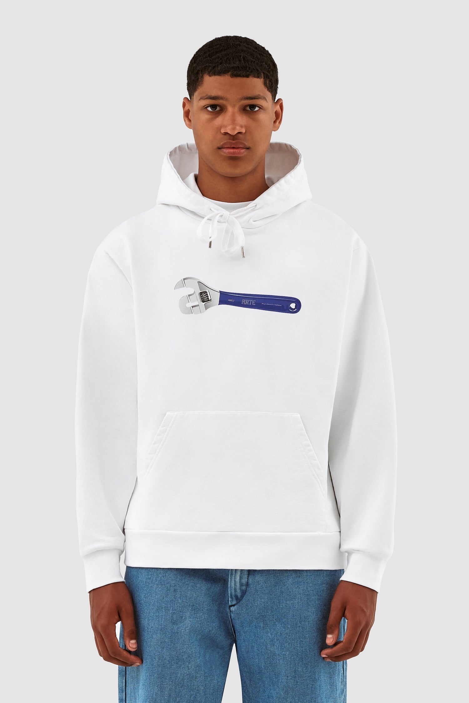 Sweat à capuche Harris Tool - Blanc