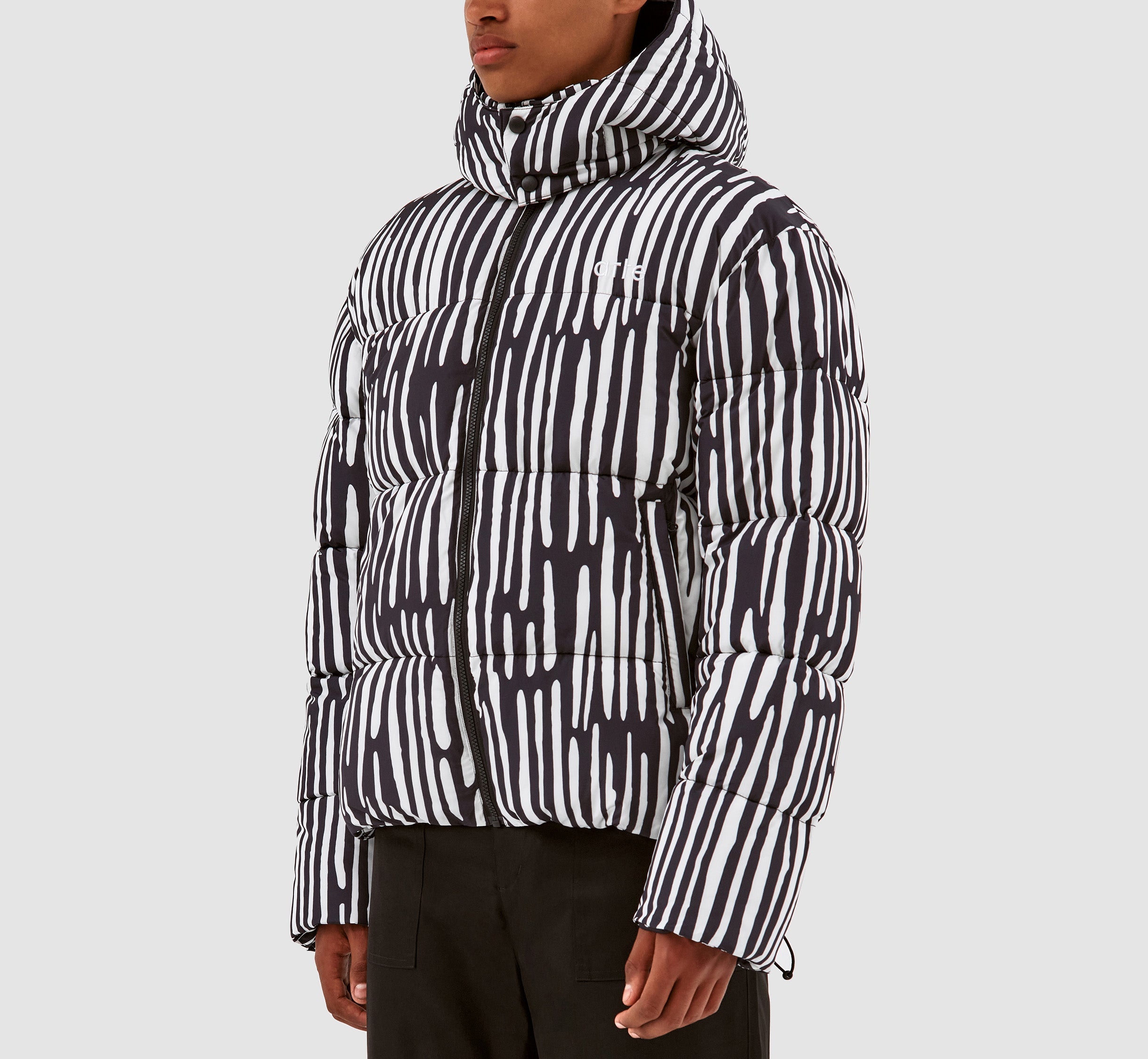 Veste polaire Joey Pereira - Noir/Blanc