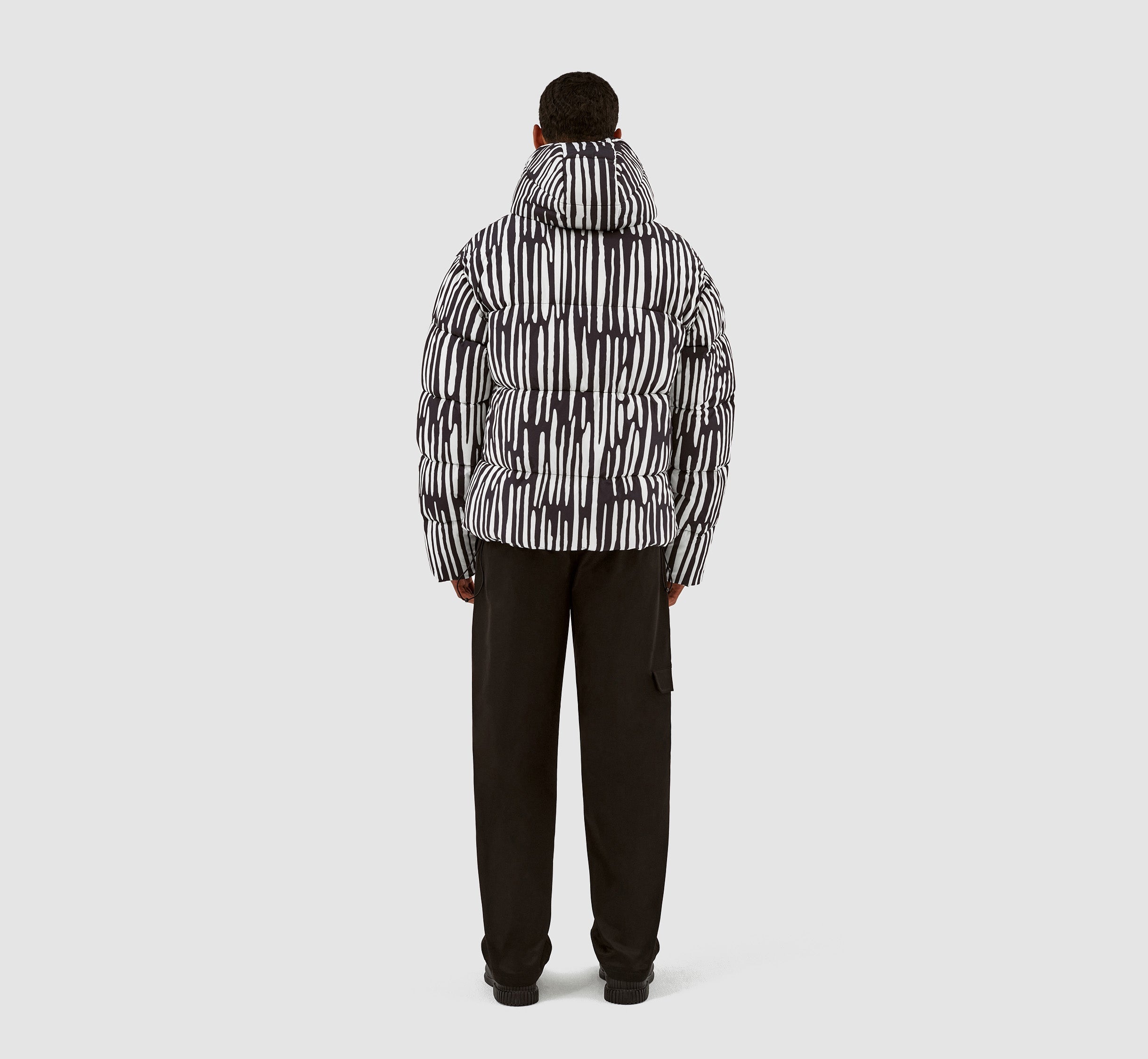 Veste polaire Joey Pereira - Noir/Blanc