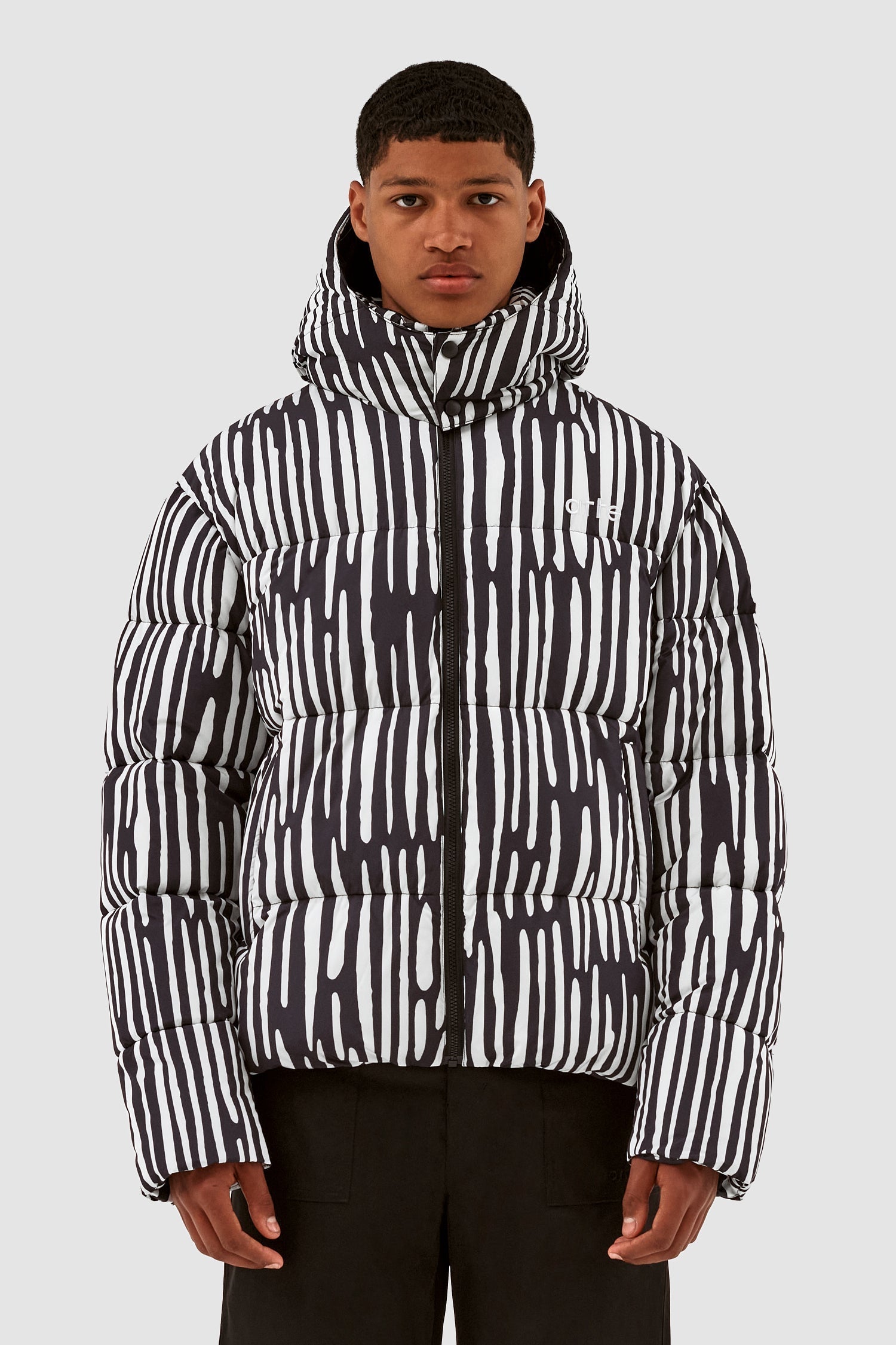Veste polaire Joey Pereira - Noir/Blanc