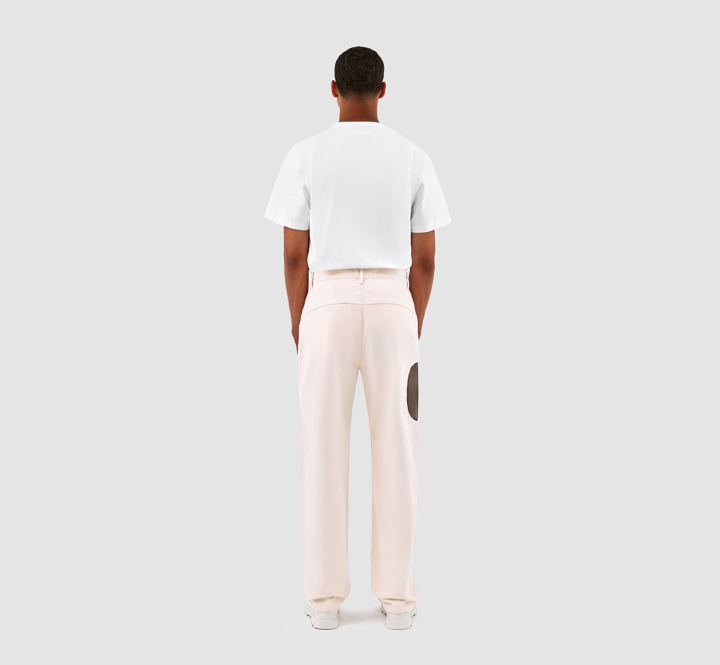 Pantalon Trabal de Jones - Crème/Gris