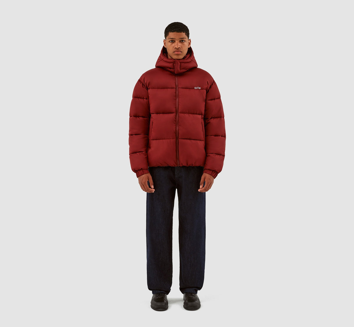 Joey Puffer Jacket - Bordeaux