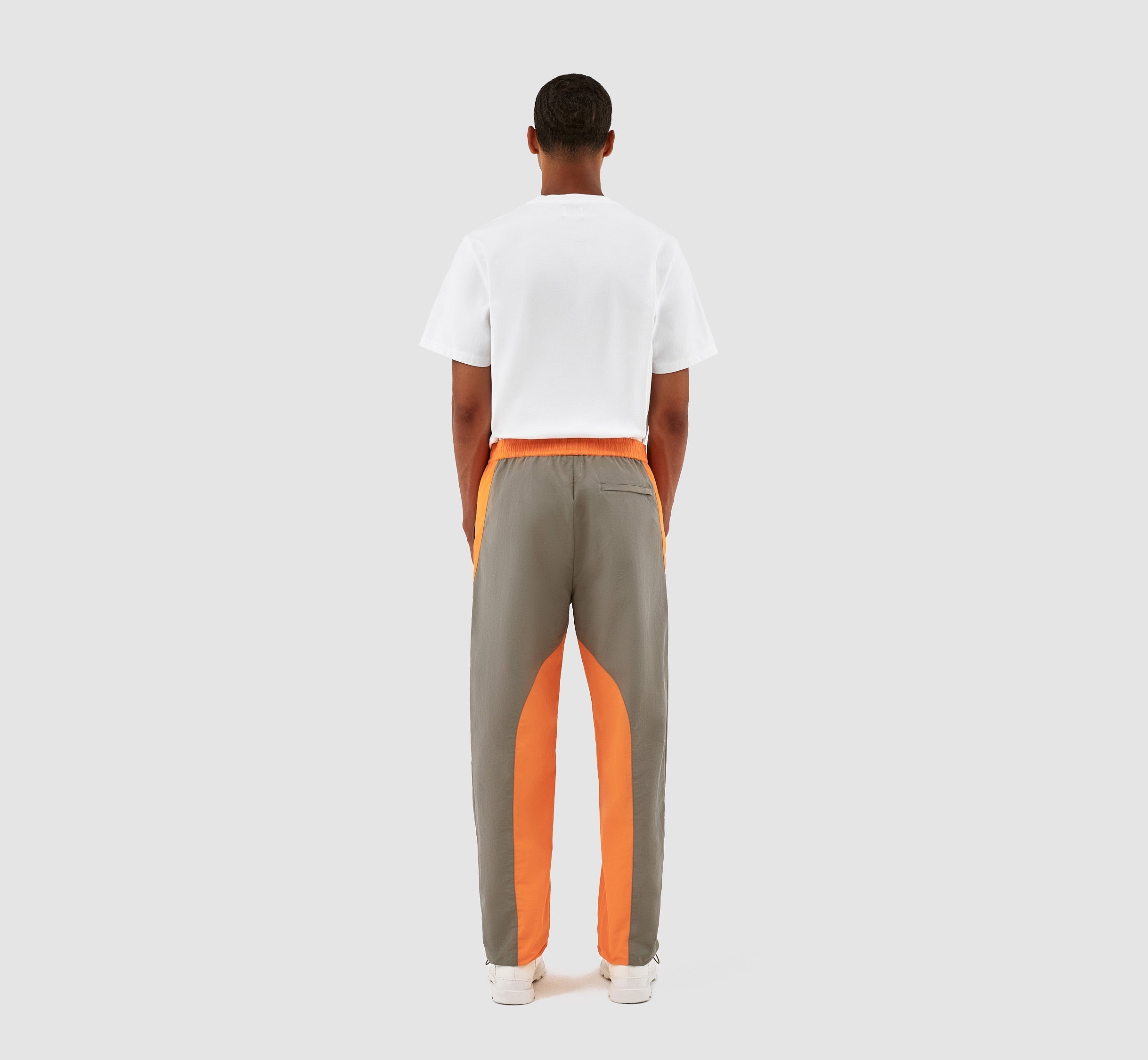Pantalon Jeff - Orange/Gris
