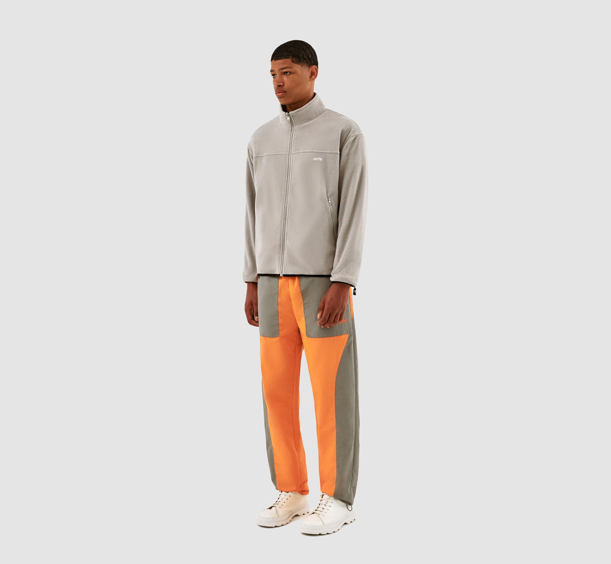 Veste Jeff - Orange/Gris