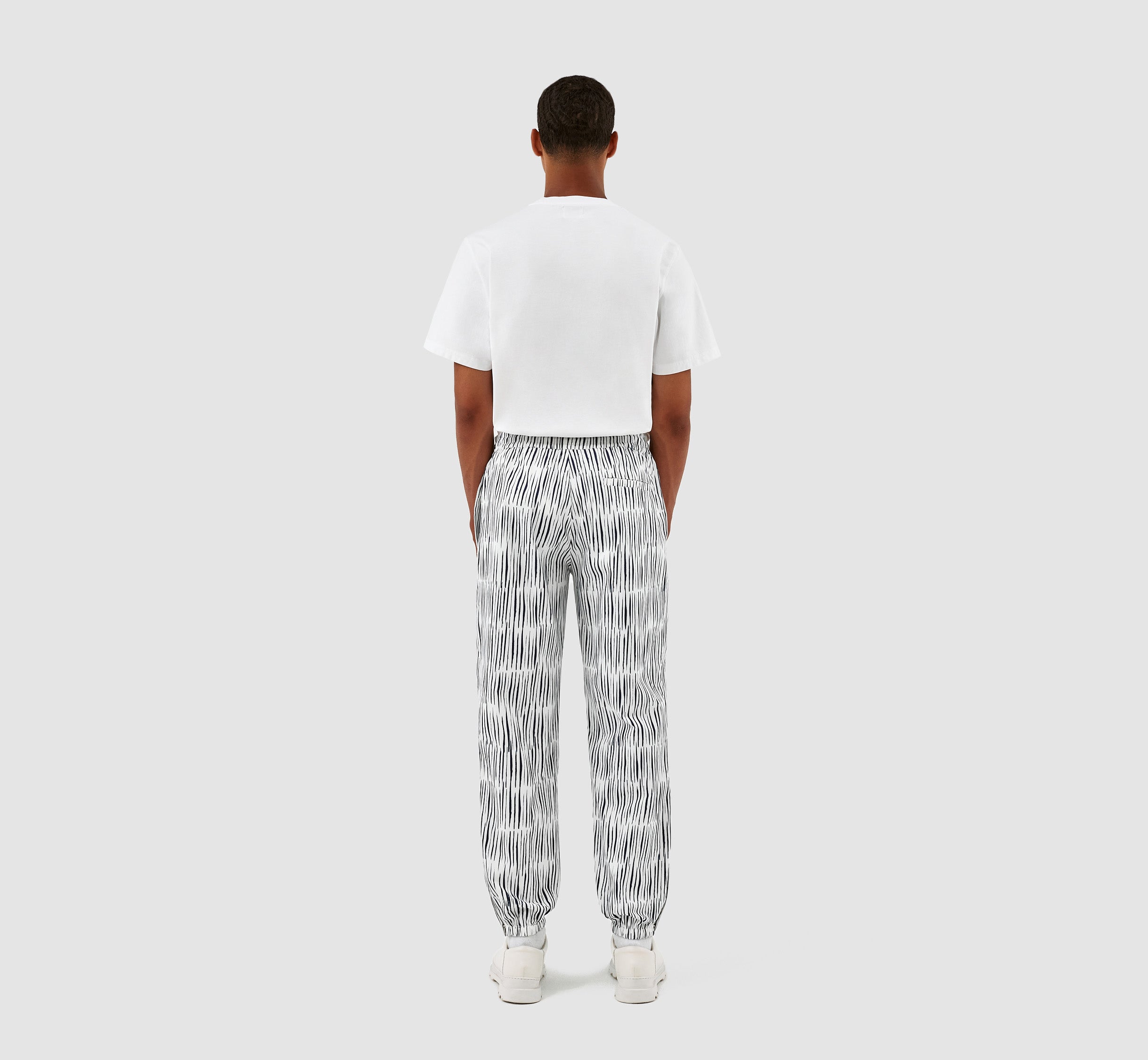 Pantalon Jordan Pereira - Crème/Marine