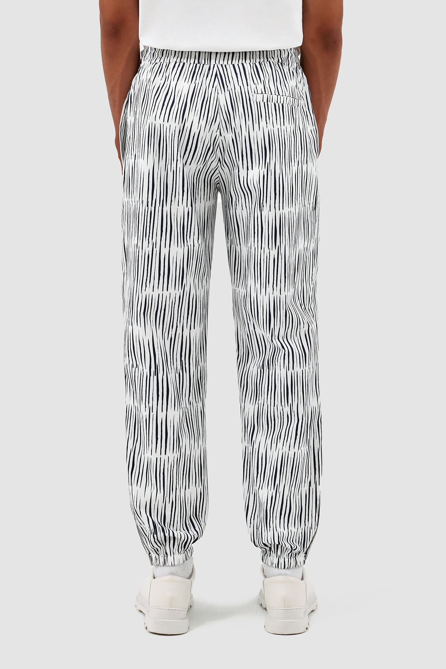 Pantalon Jordan Pereira - Crème/Marine
