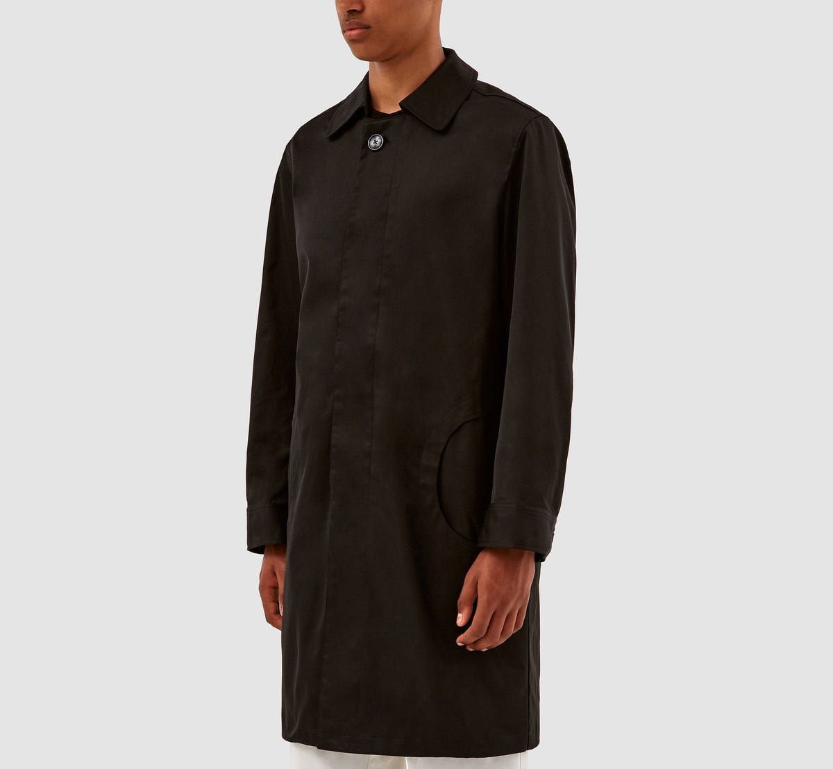 Manteau en nylon Joe - Noir