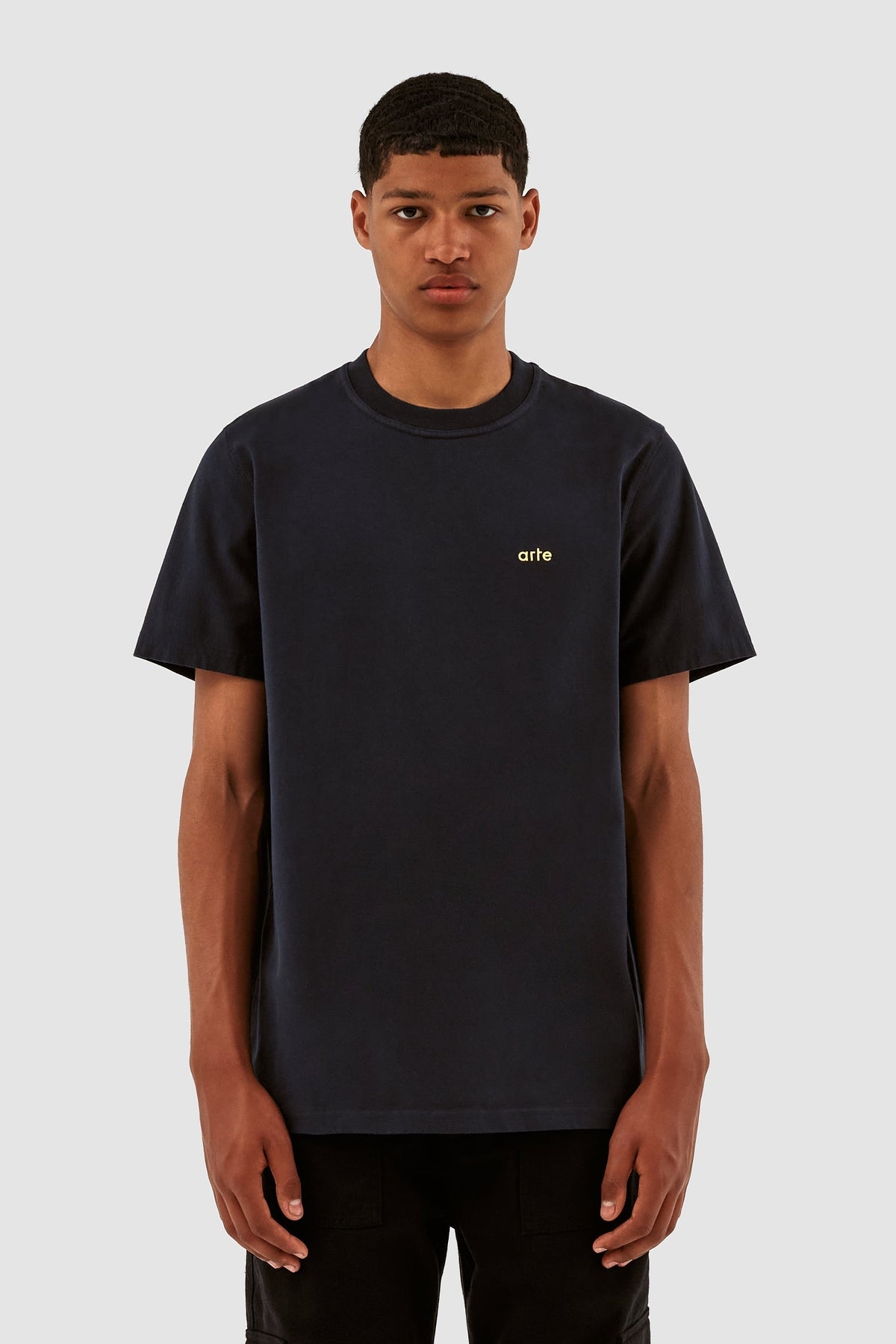 T-shirt Diels imprimé dans le dos de Turner - Marine