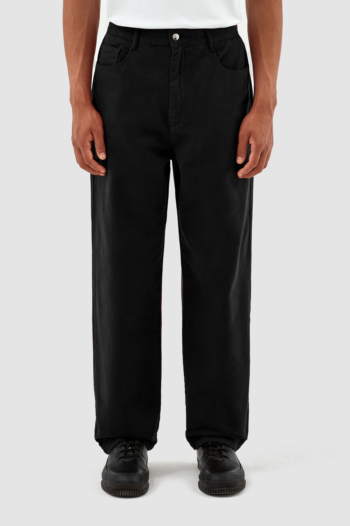 Pantalon à poches en forme de cœur Porter - Noir - NO ARCHIVE SALE