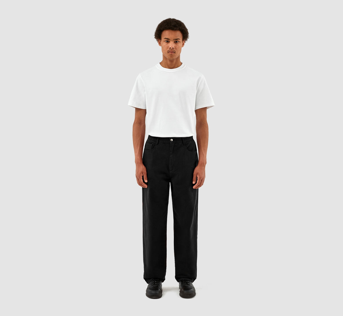 Pantalon à poches en forme de cœur Porter - Noir - NO ARCHIVE SALE