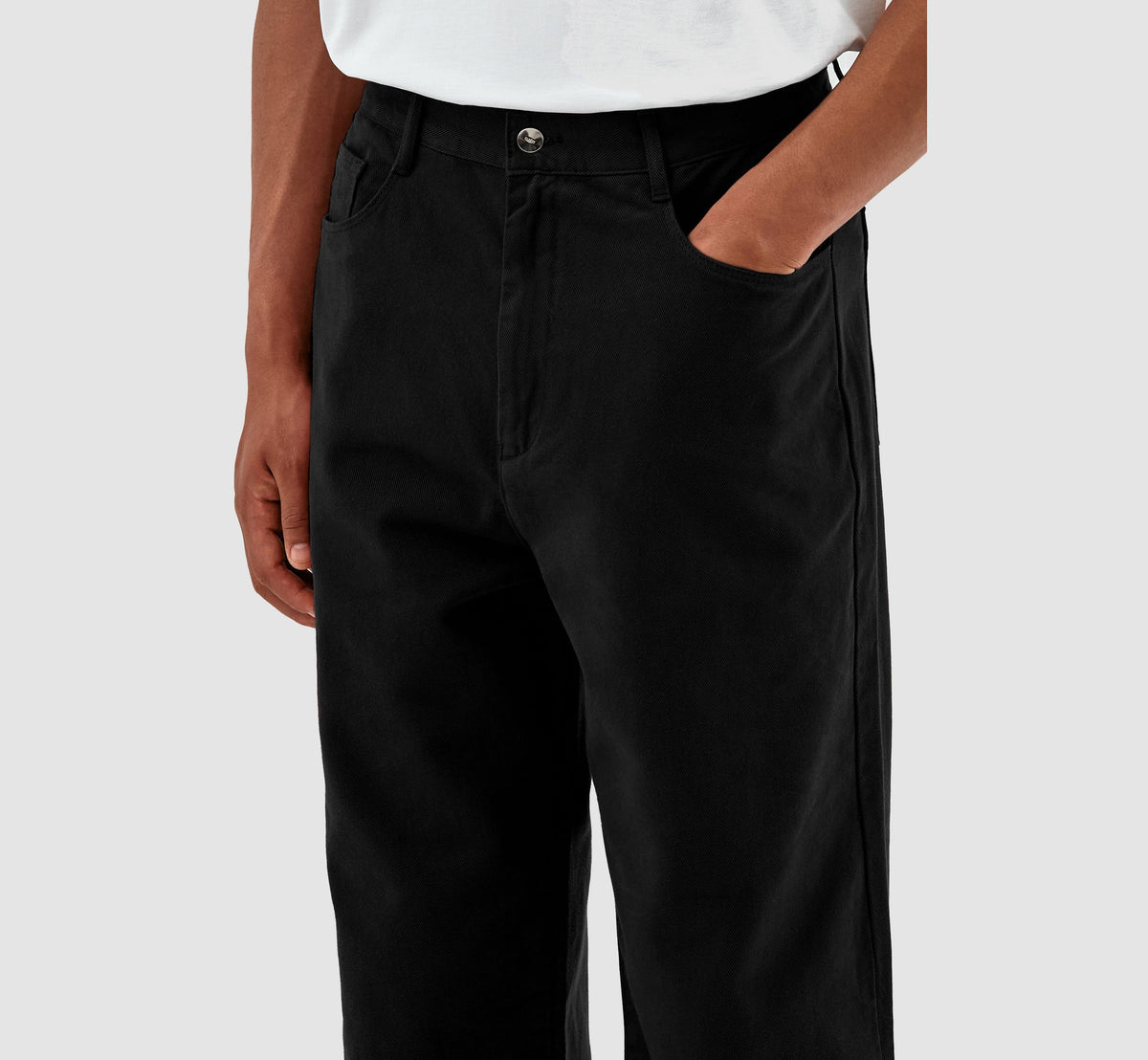 Pantalon à poches en forme de cœur Porter - Noir - NO ARCHIVE SALE
