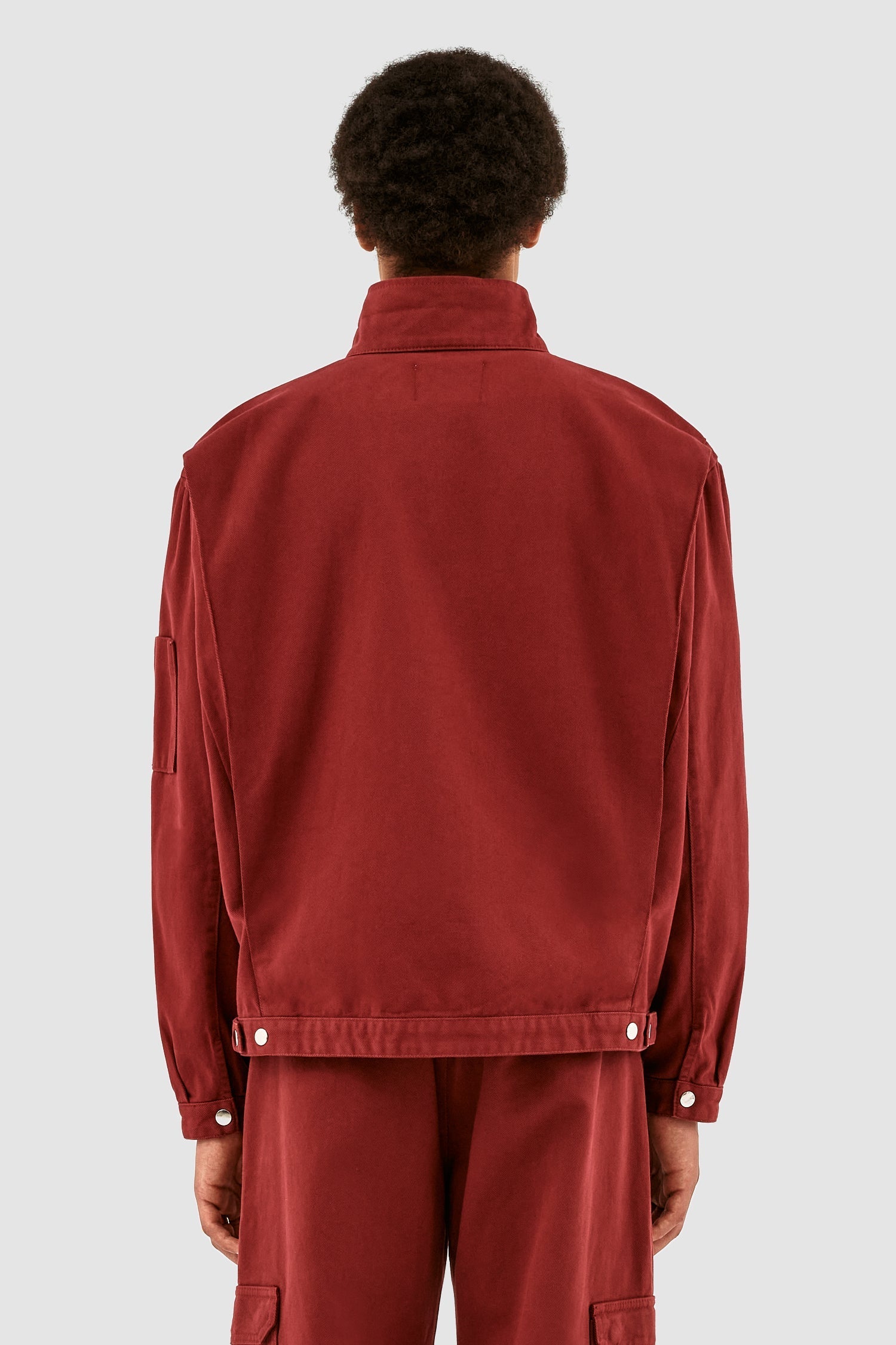 Veste à poches Johnson - Bordeaux
